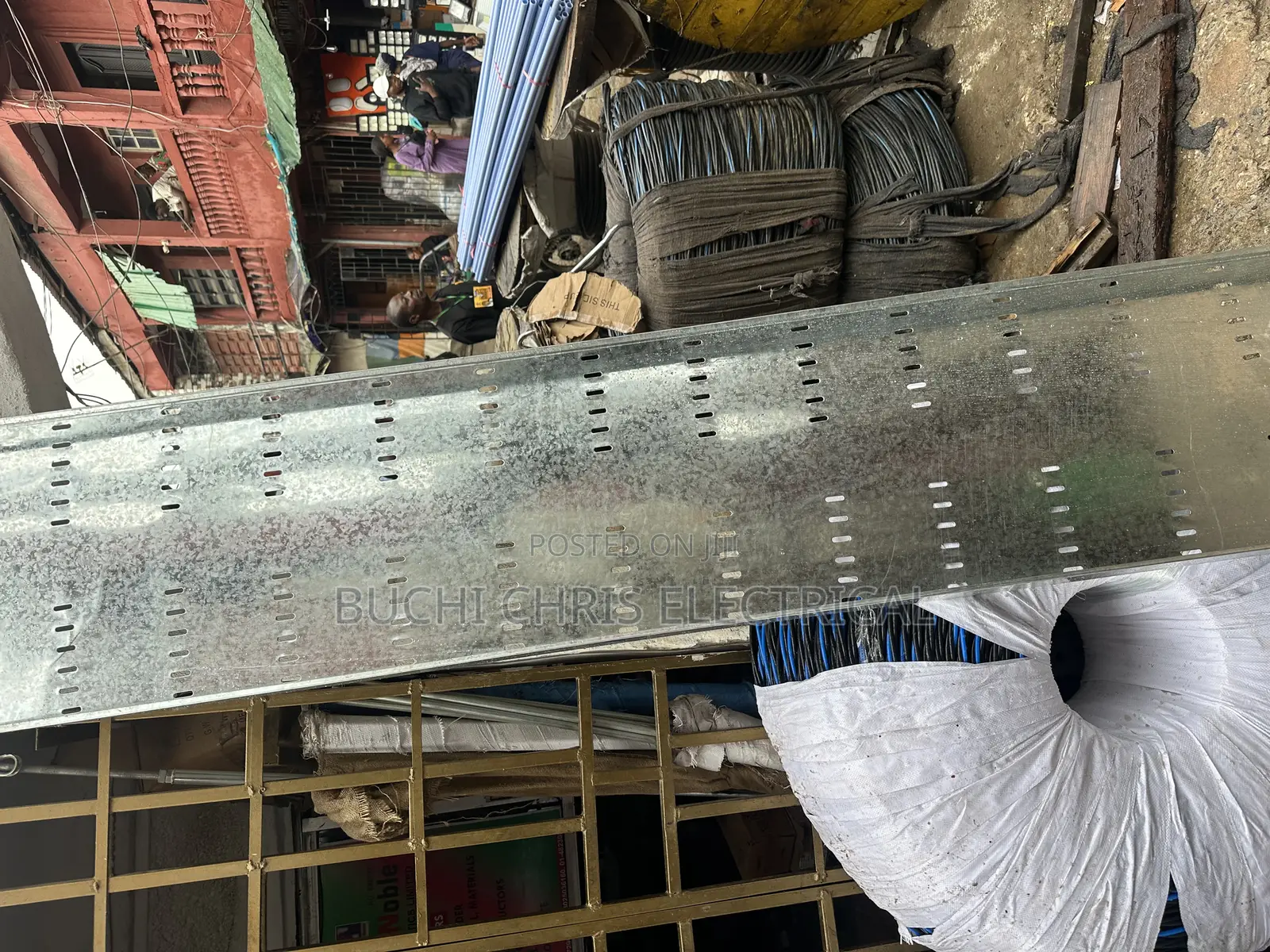 500x50 Cable Tray Fabricated