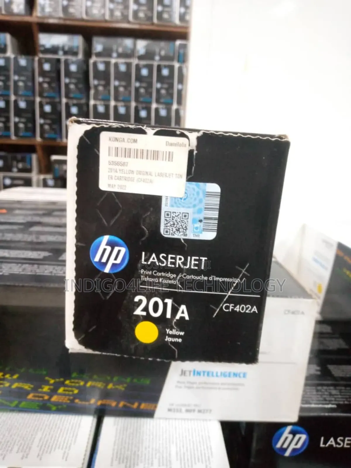 Hp Laserjet Toner 201a Black Magenta Cyan Yellow