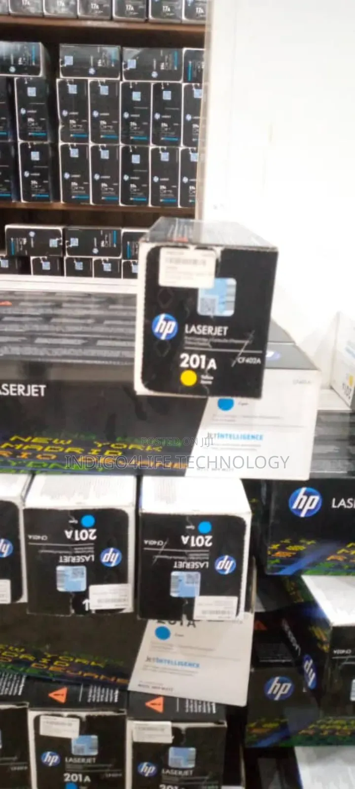 Hp Laserjet Toner 201a Black Magenta Cyan Yellow