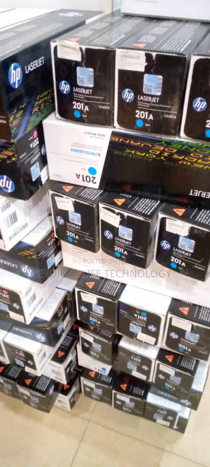 Hp Laserjet Toner 201a Black Magenta Cyan Yellow