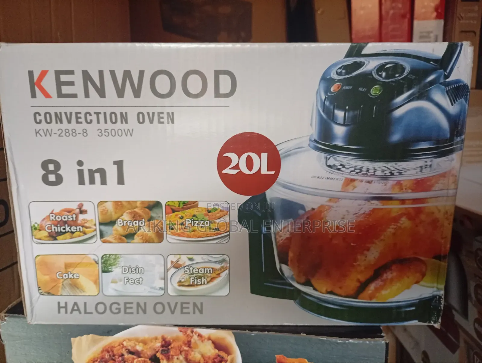 Multi-Purpose /Convectional Halogen Oven and Air Fryer 20l