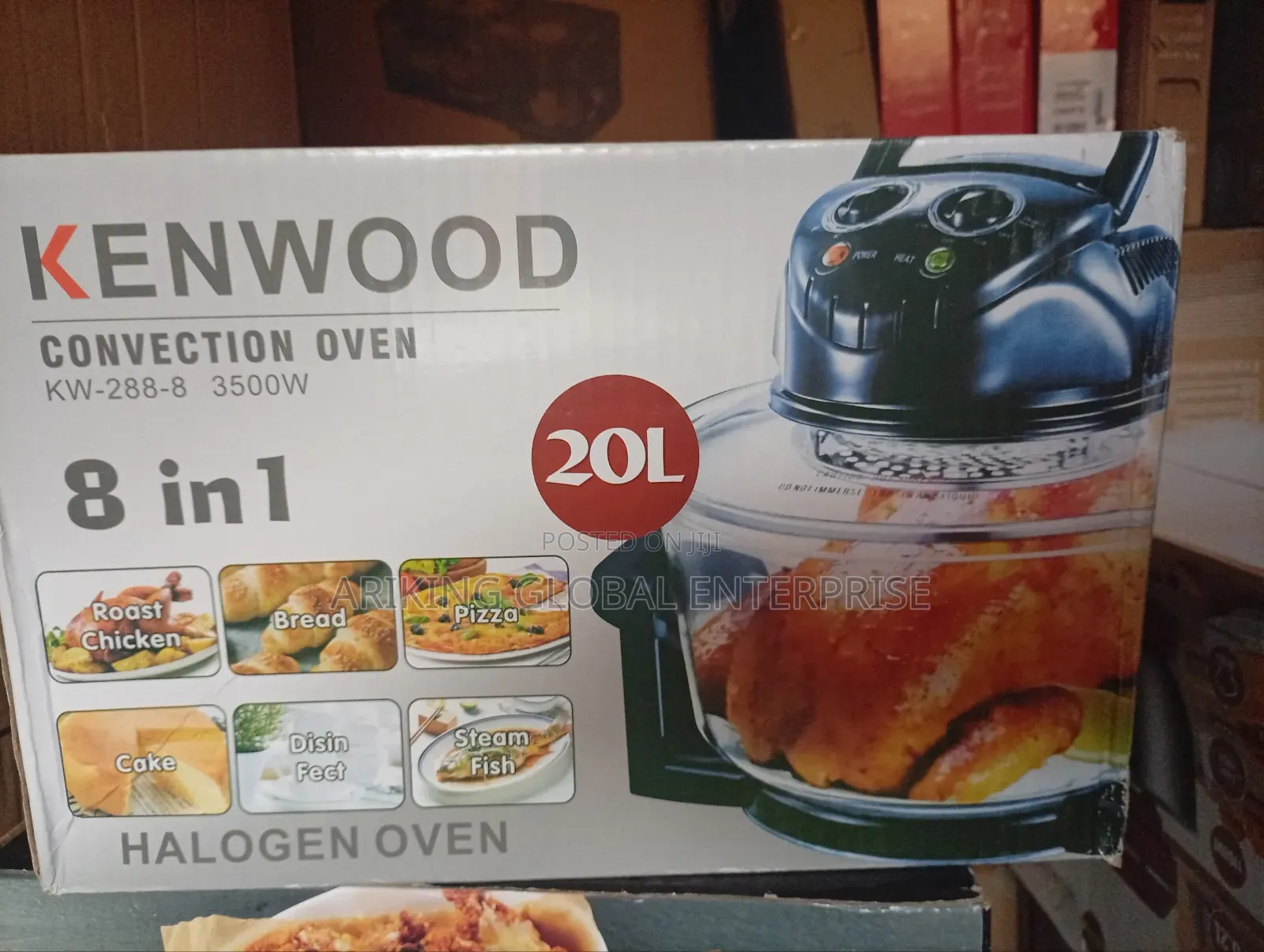 Muilt Function 8.1, 20liter Convention/Halogen Oven