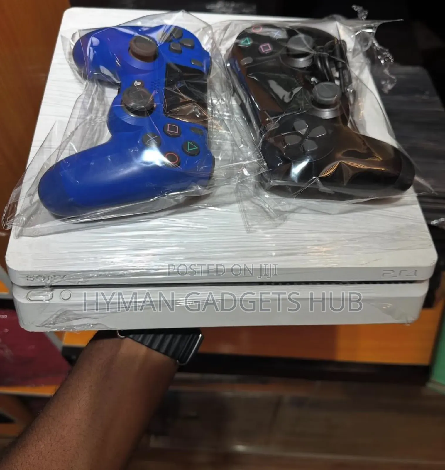 Grade a Uk Used Ps4 Slim With 2 Pads and 10 Lincenced Games