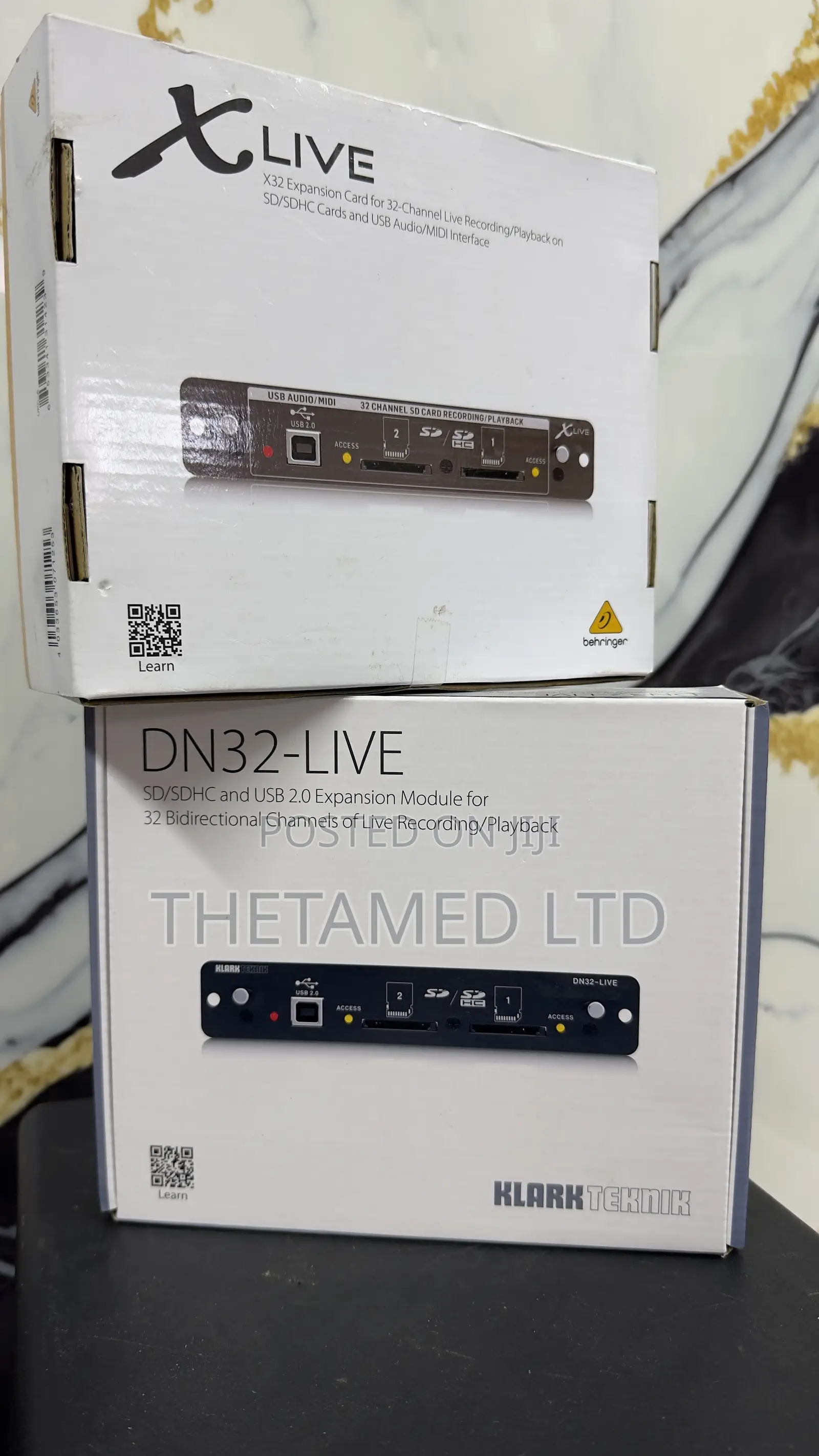 X-Live X32 Audio Expansion Card