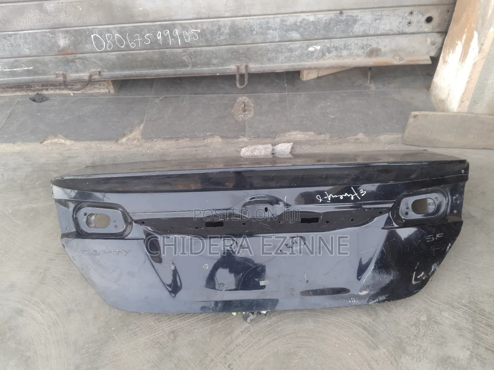 Toyota Camry 2012 to 2013 Model Empty Boot Spoiler Type Xle