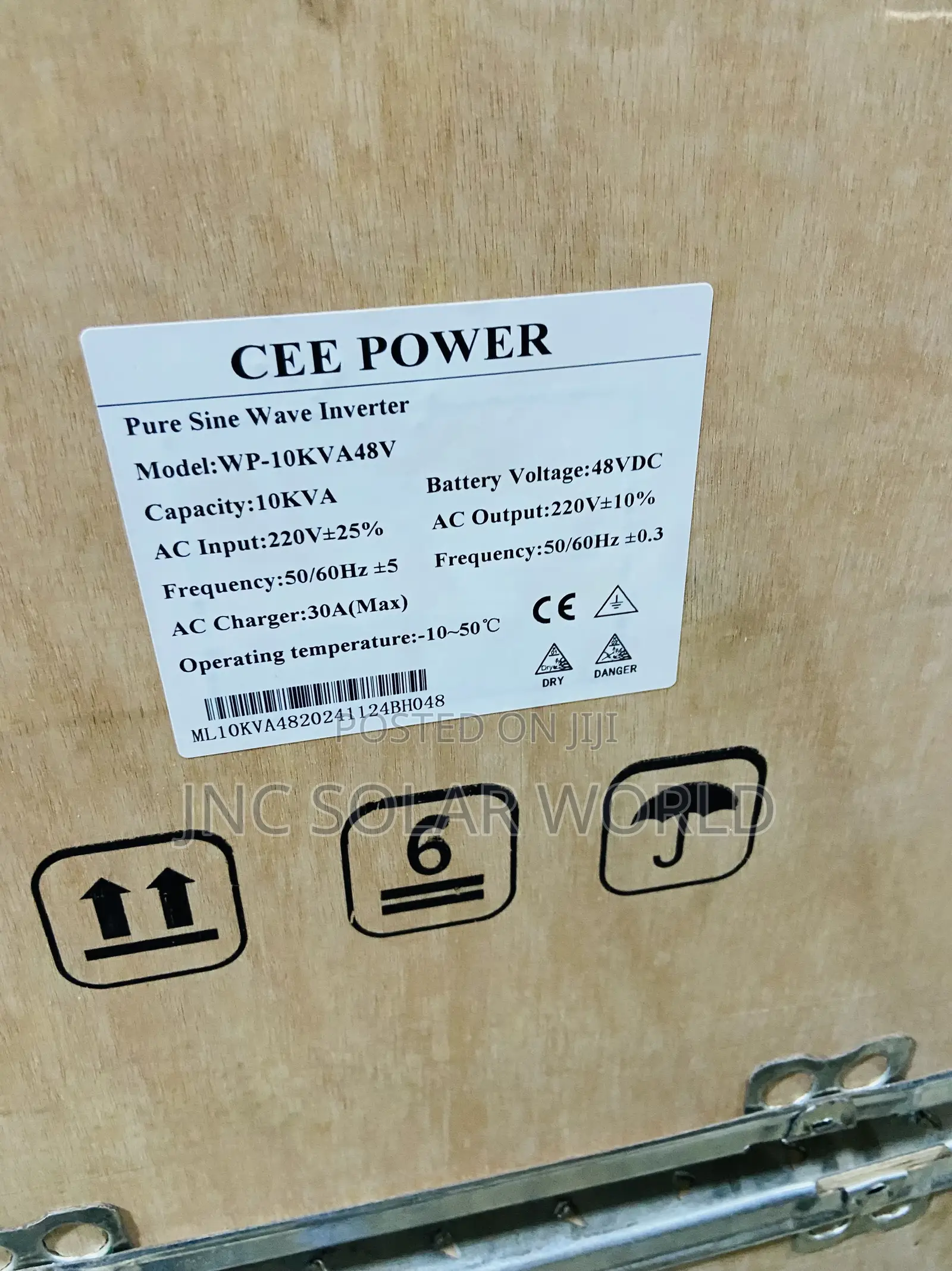 10kva/48v Cee Power Solar Inverter