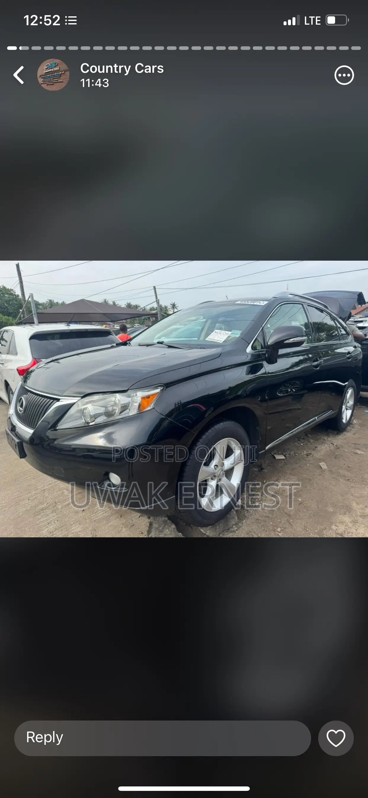 Lexus RX 350 2011 Black