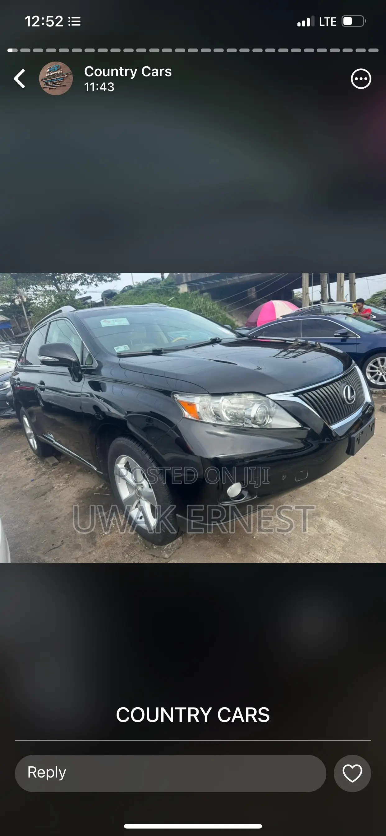 Lexus RX 350 2011 Black