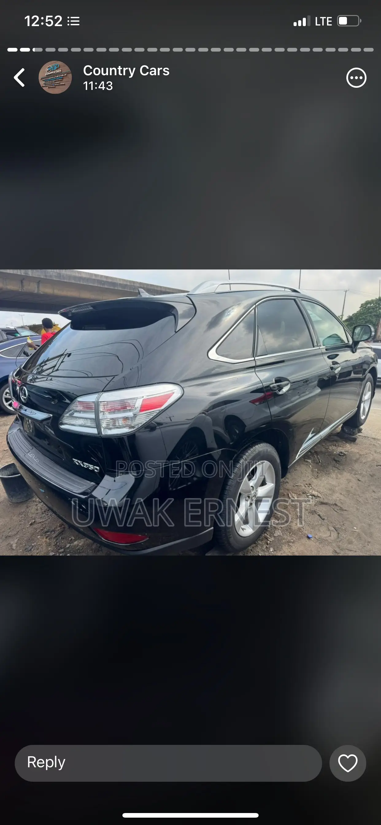 Lexus RX 350 2011 Black