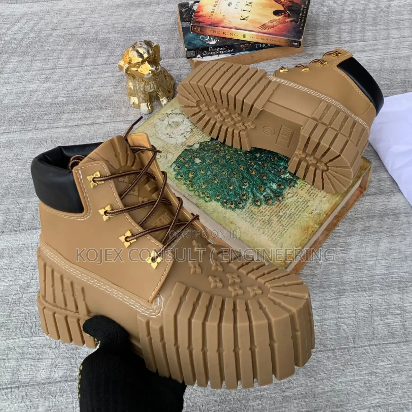 MSCHF X Louis Vuitton X Timberland 2 X 4 Brutal Boots