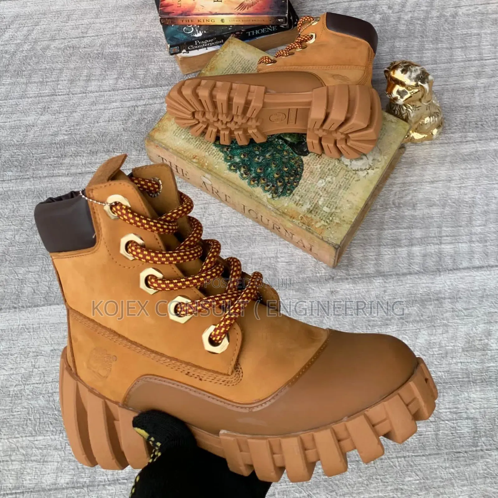 MSCHF X Louis Vuitton X Timberland 2 X 4 Brutal Boots