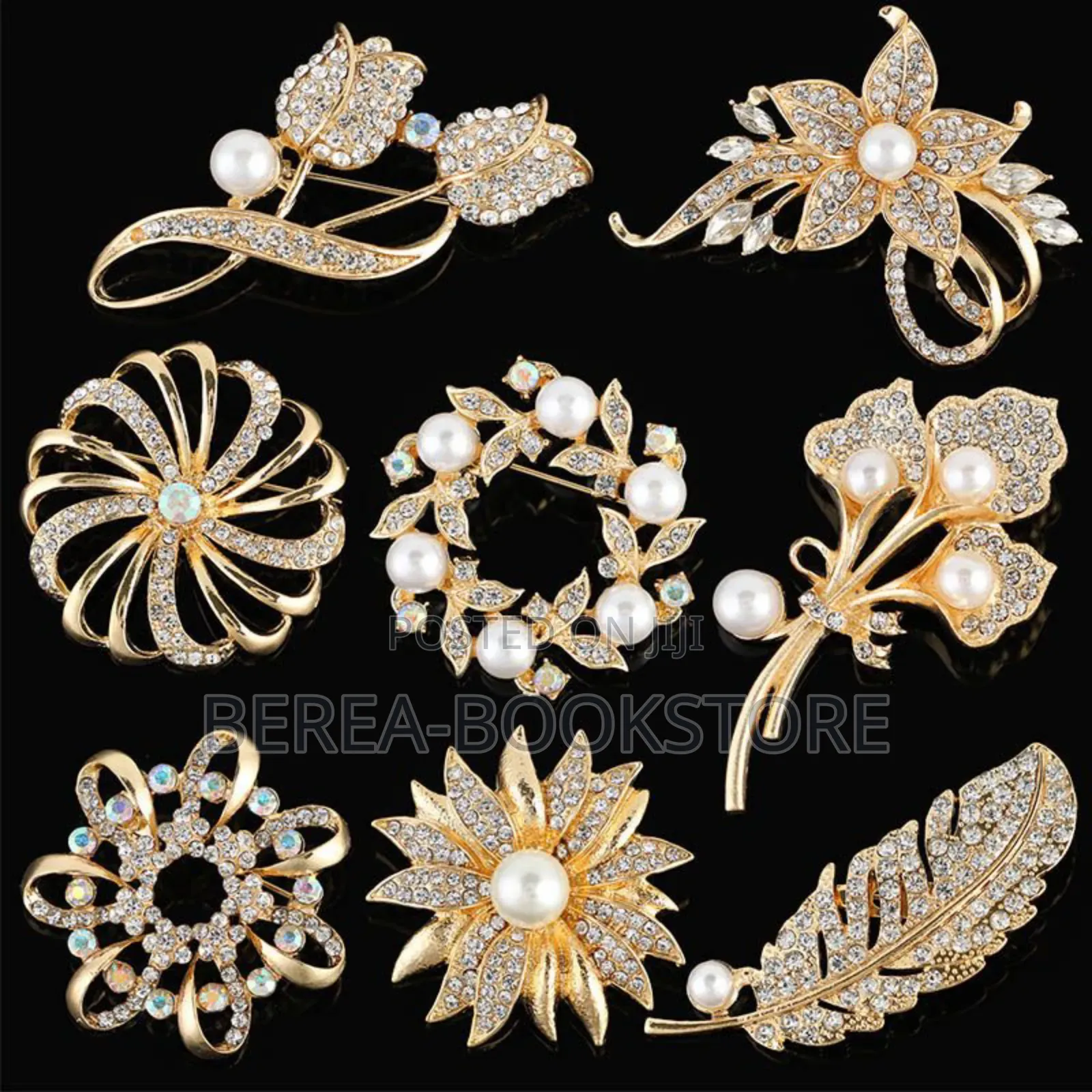 Elegant Brooch 6 in 1 Set