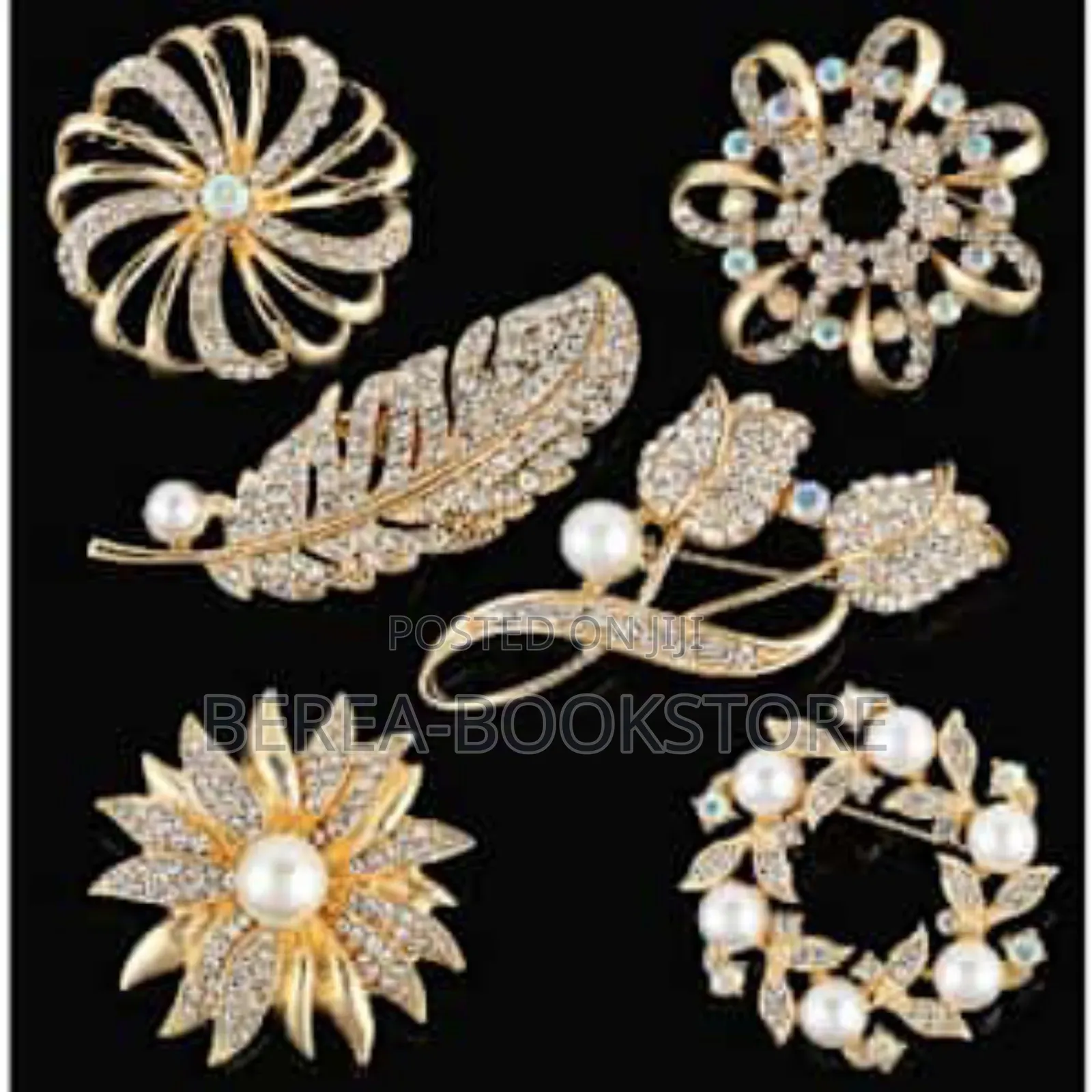 Elegant Brooch 6 in 1 Set