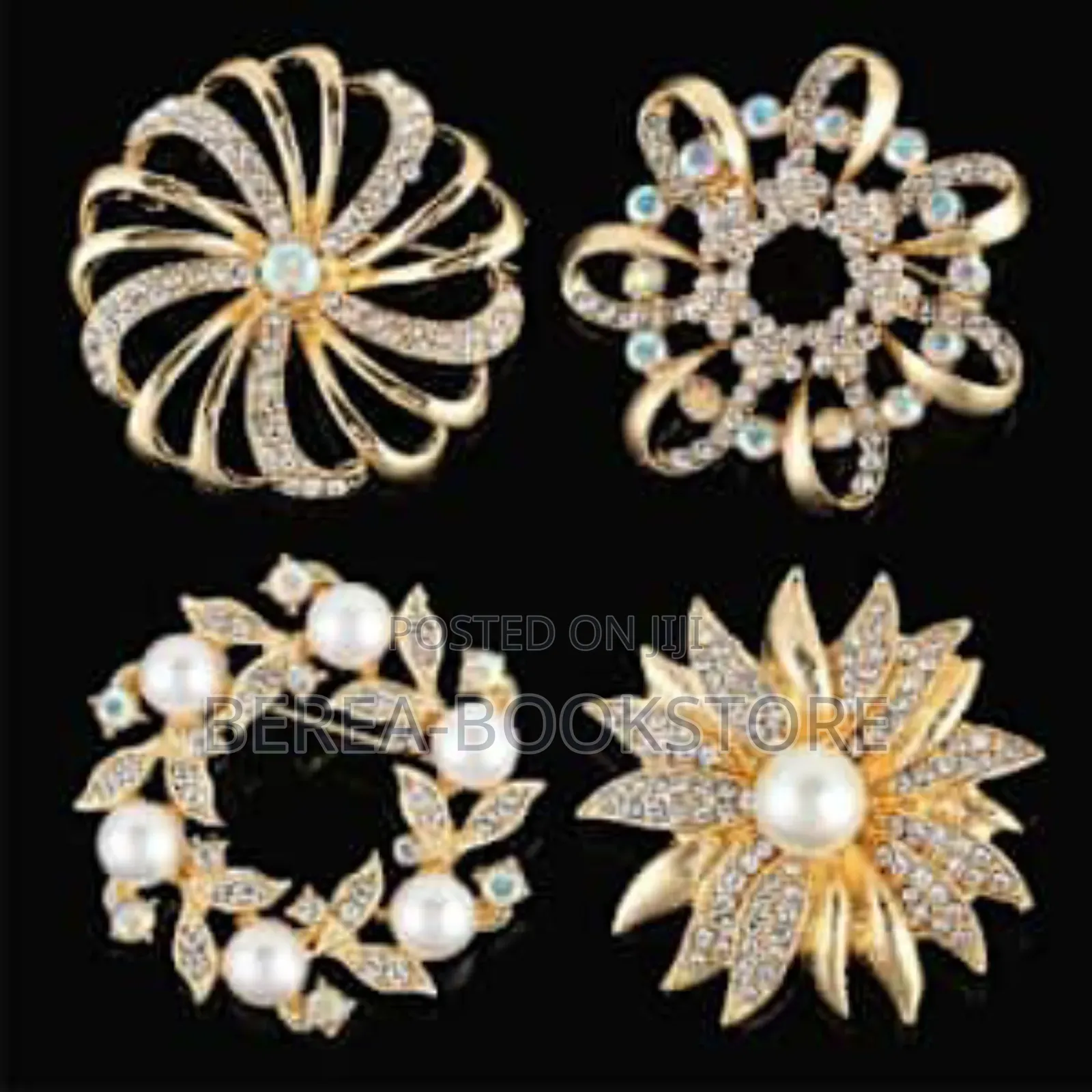Elegant Brooch 6 in 1 Set