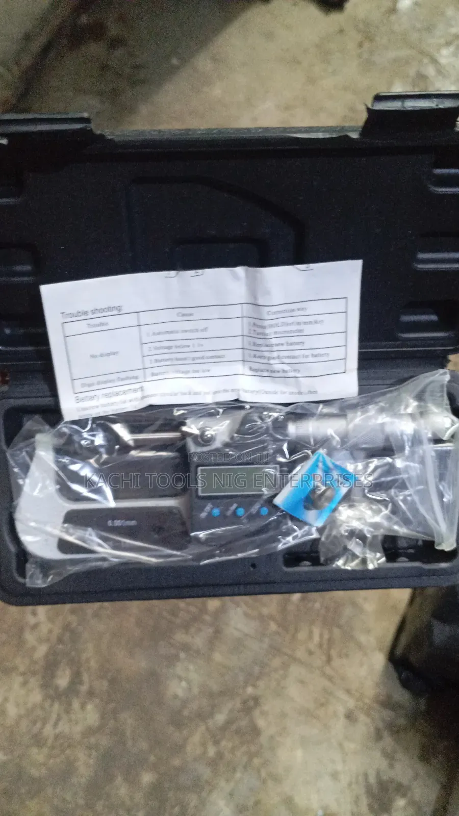 25-50 Digital Micrometer Gauge