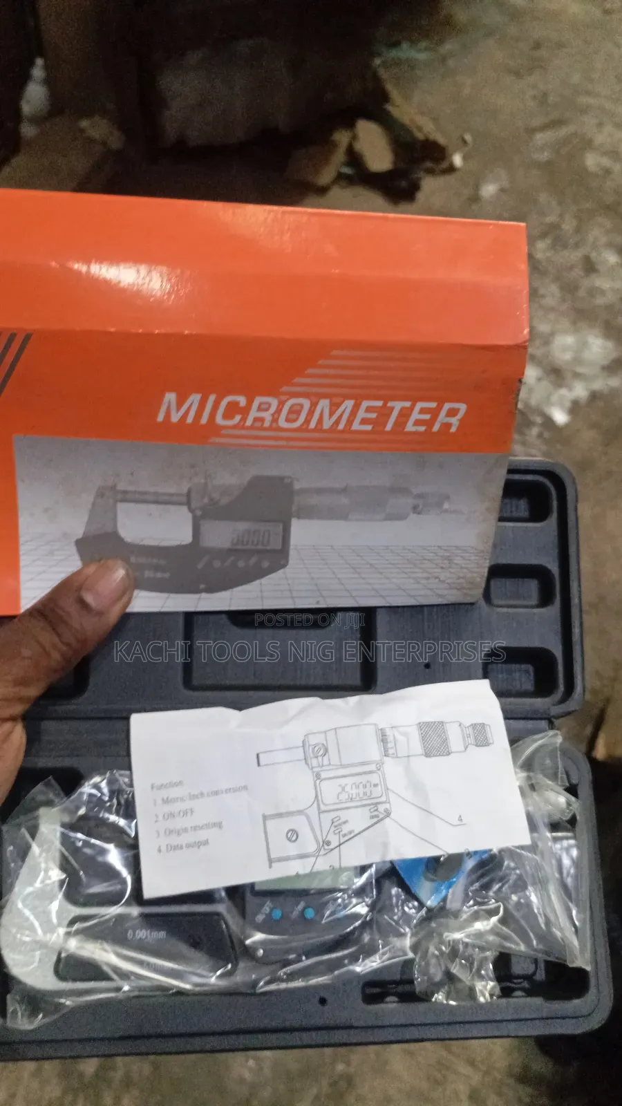 25-50 Digital Micrometer Gauge