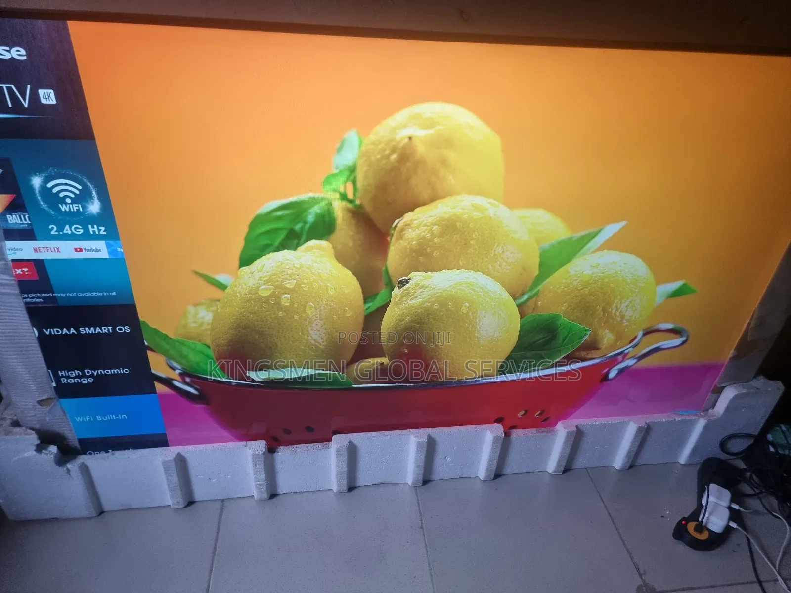 High Quality 65inches Hisense Smart Vida Smart Os (65asge)