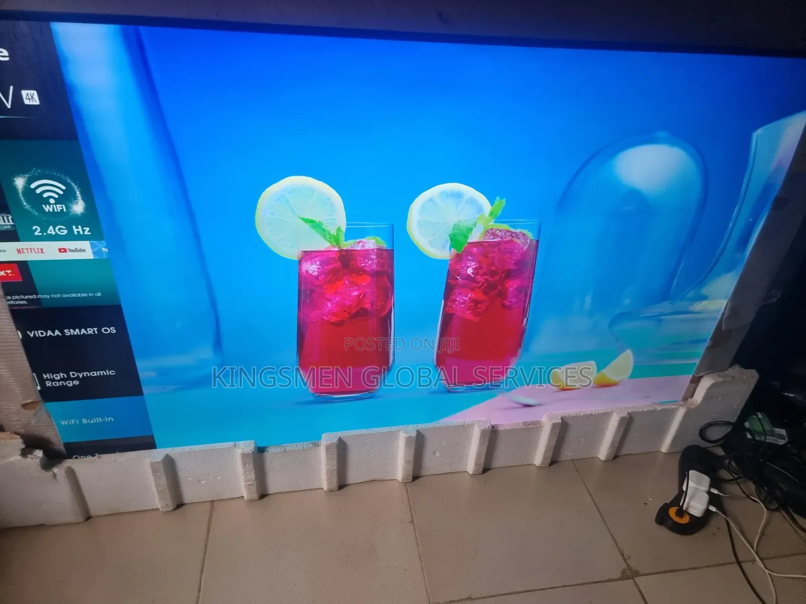 High Quality 65inches Hisense Smart Vida Smart Os (65asge)