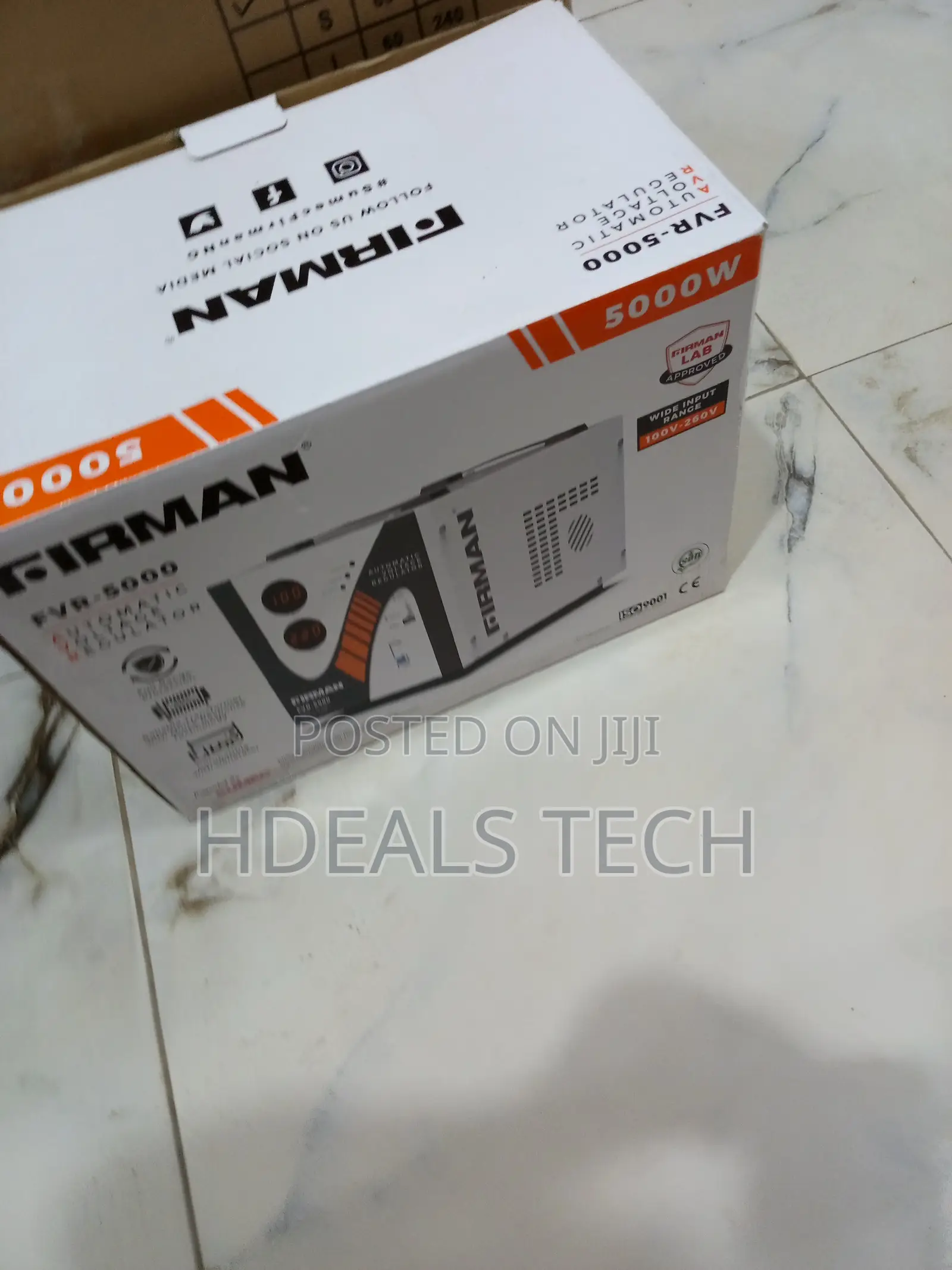 Firman FVR-5000w Avr – 5000w Power Stabilizer