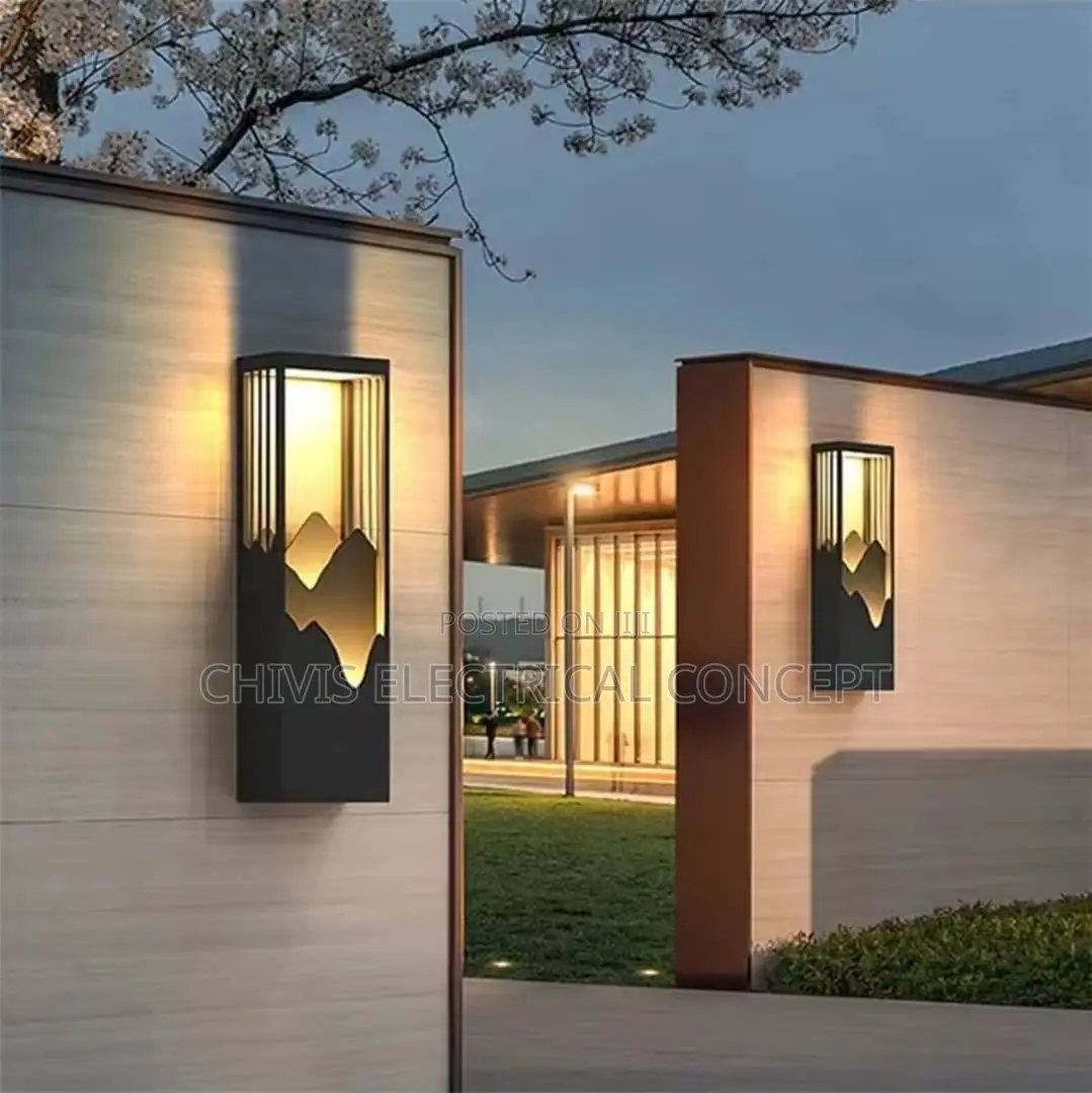 Chinese Style Wall Sconce Waterproof Wall Mounted Lamp