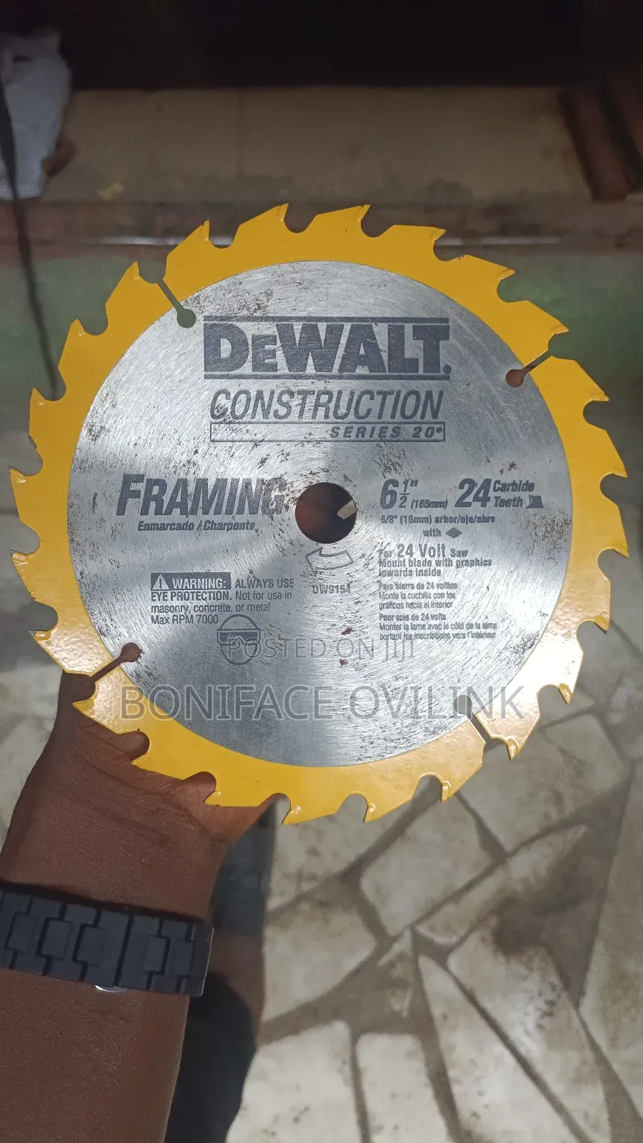 Circular Saw Wood Blade 165mm
