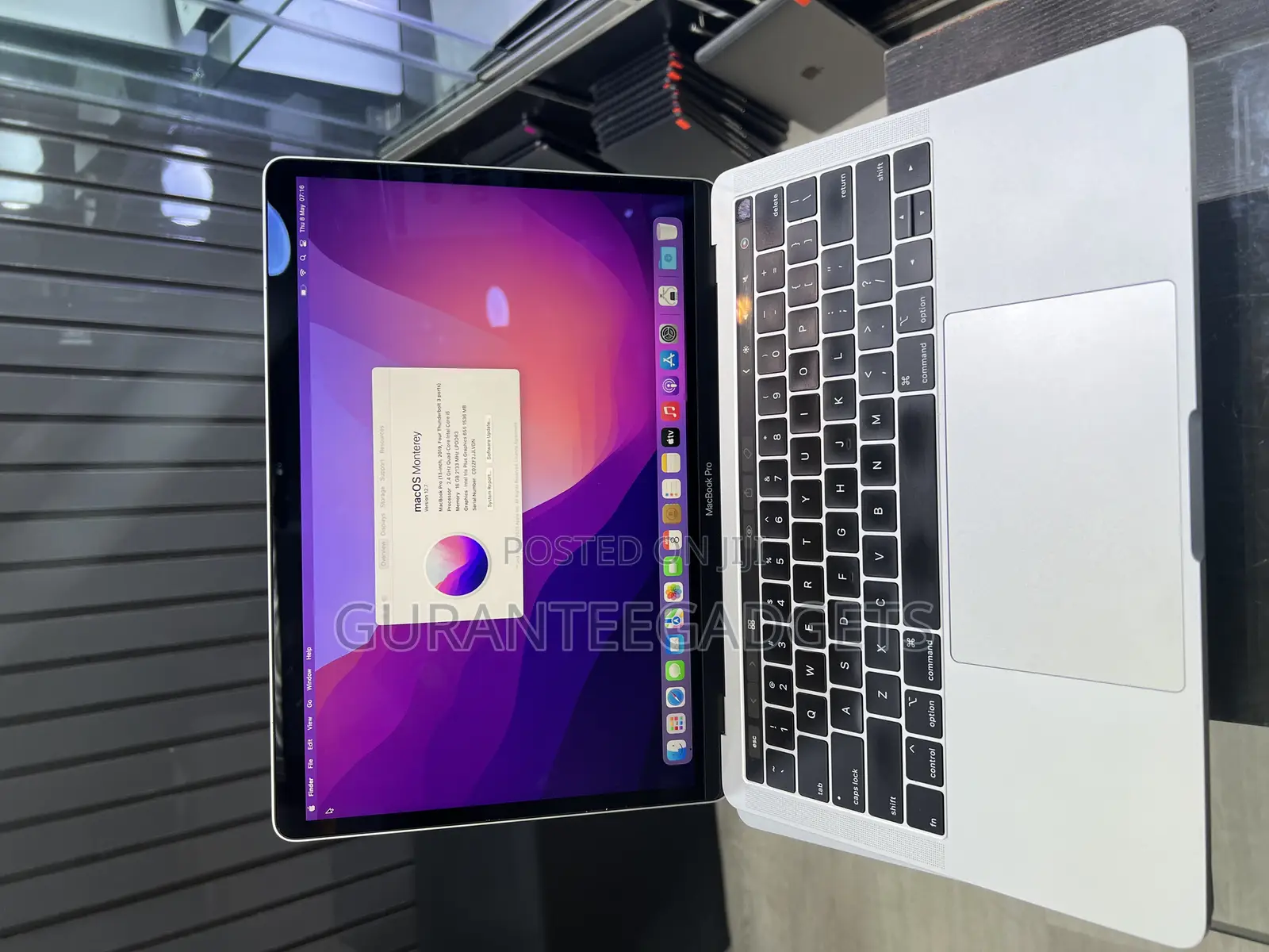 Laptop Apple MacBook Pro 2019 16GB Intel Core I5 SSD 512GB