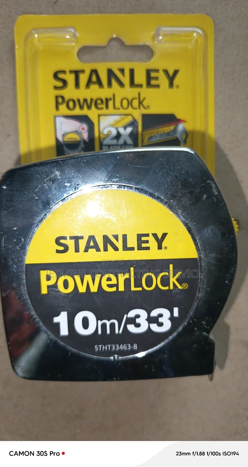 Stanley Measurment10m/33ft