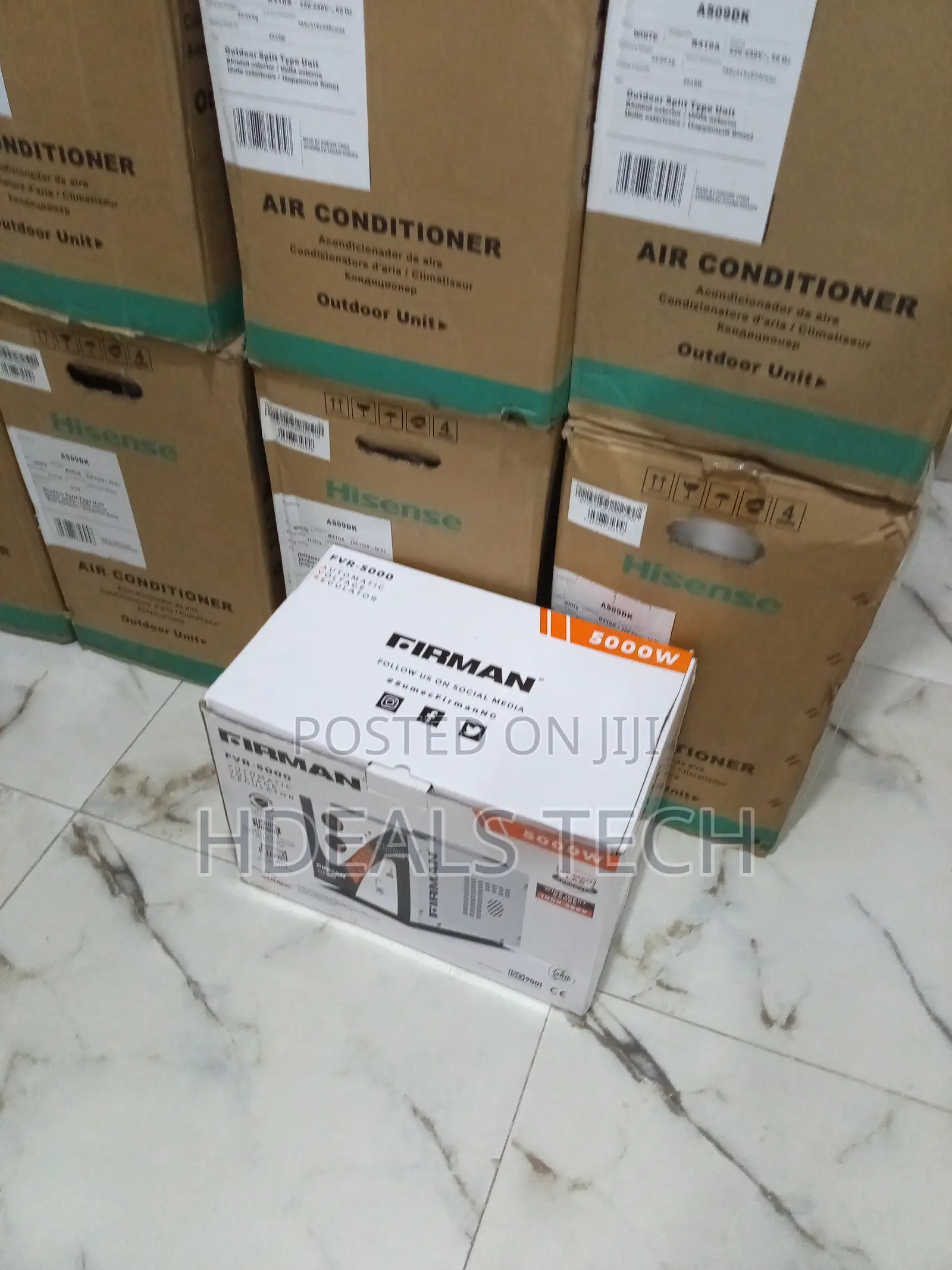 Firman 5000w Voltage Regulator–Protects Sensitive Equipment
