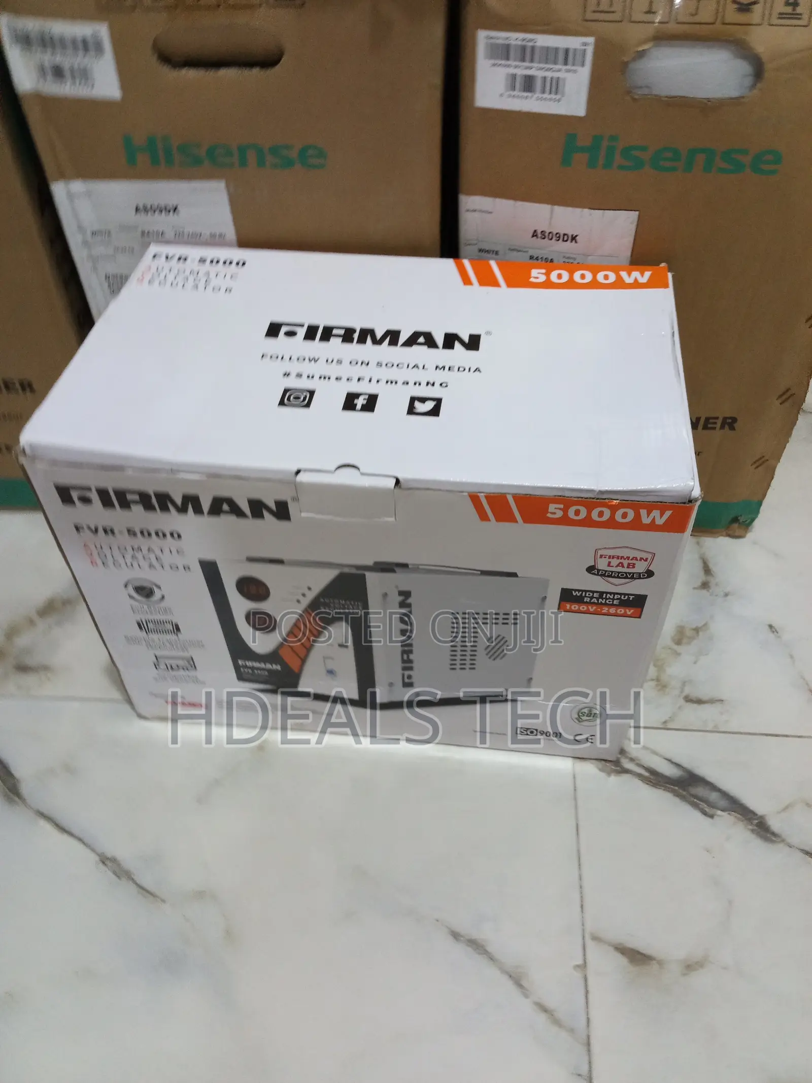 Firman FVR-5000w Stabilizer – Consistent Power Supply