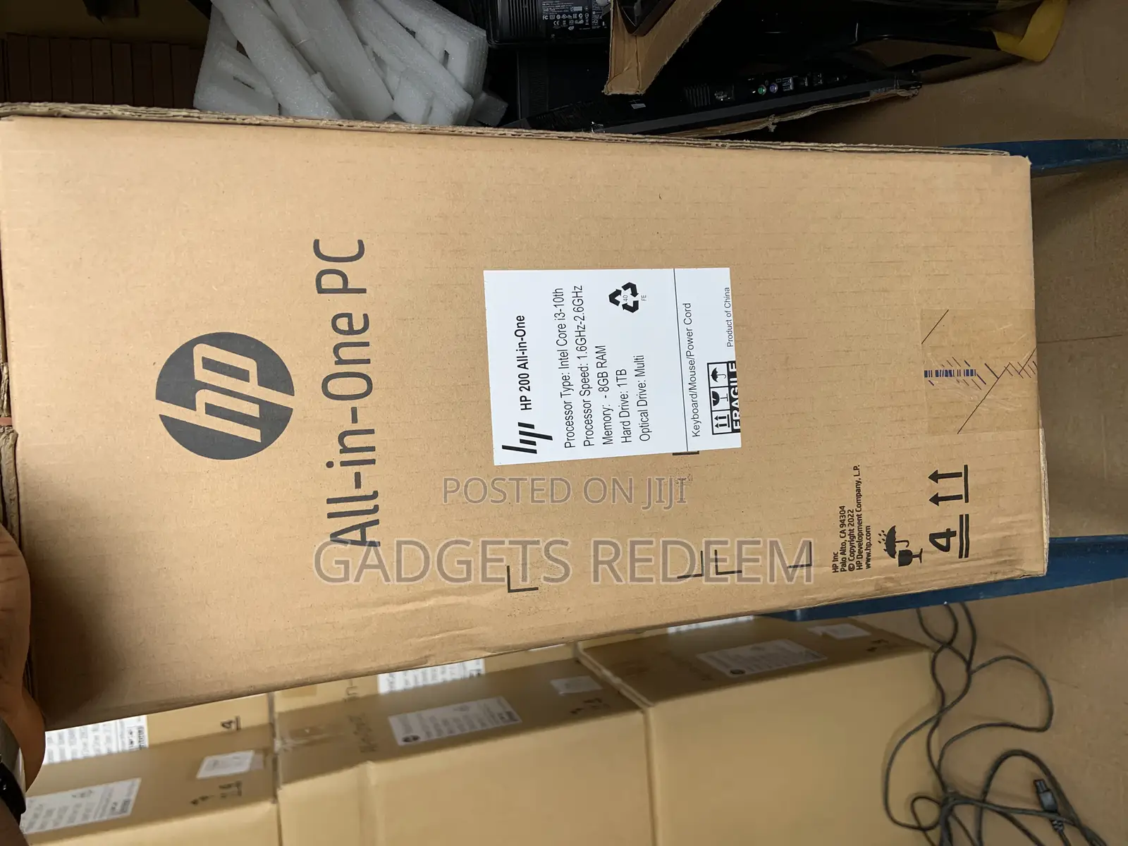 New Desktop Computer HP 200 G4 All-in-One 8GB Intel Core I3 HDD 1T