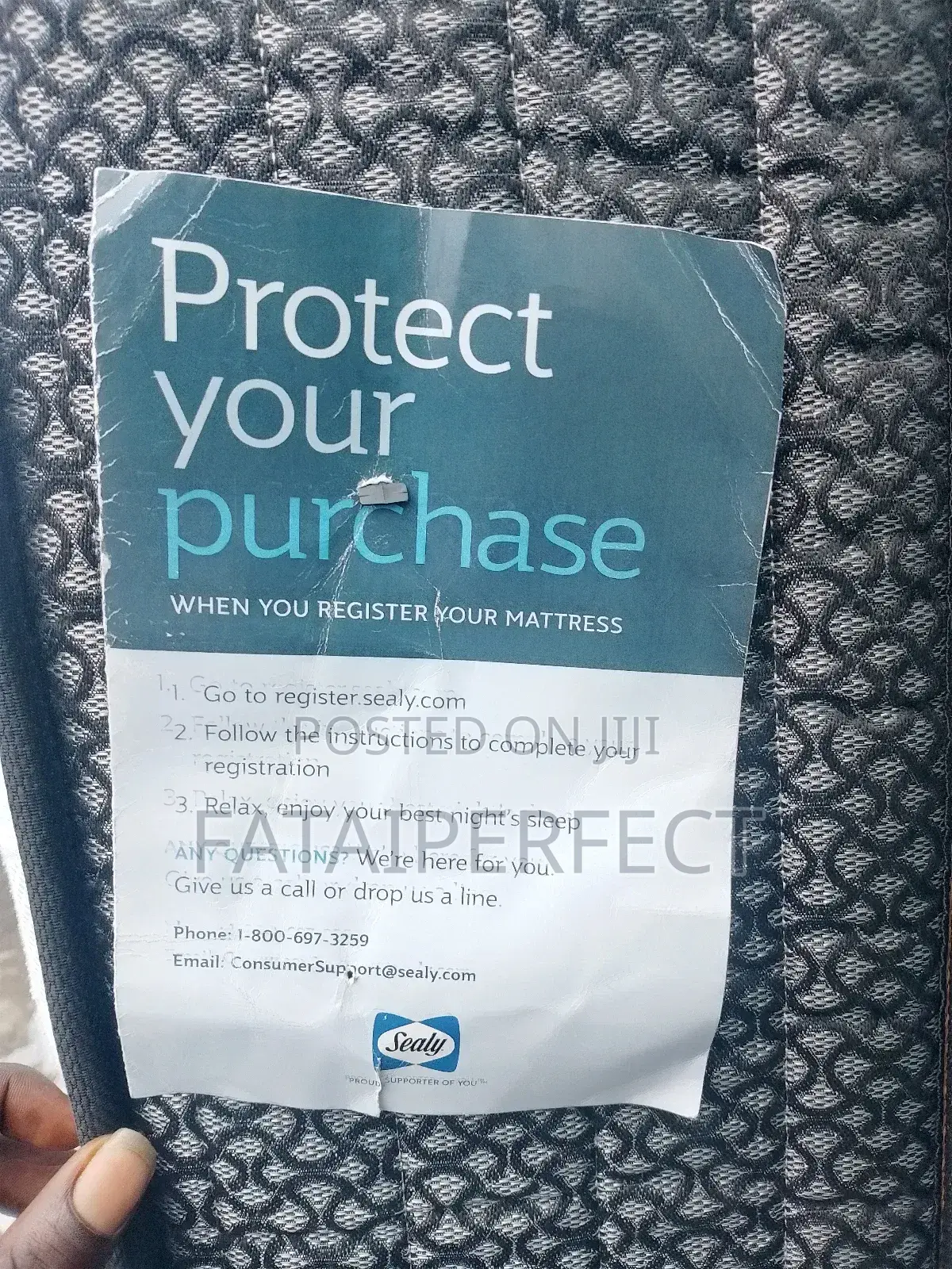 6by6 Canadian Hybrid Seally Posturepedic Mattress