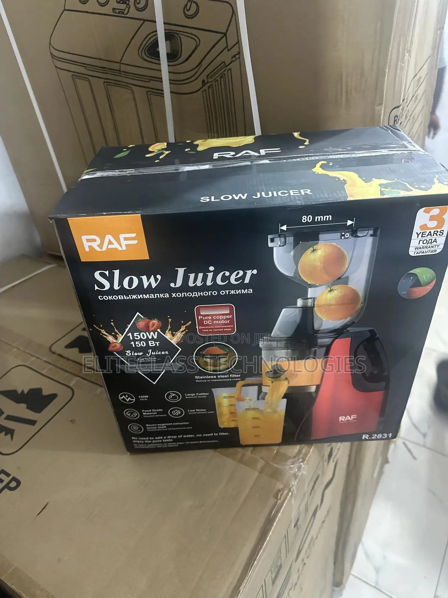 Raf Vitafruta Slow Juicer 150w