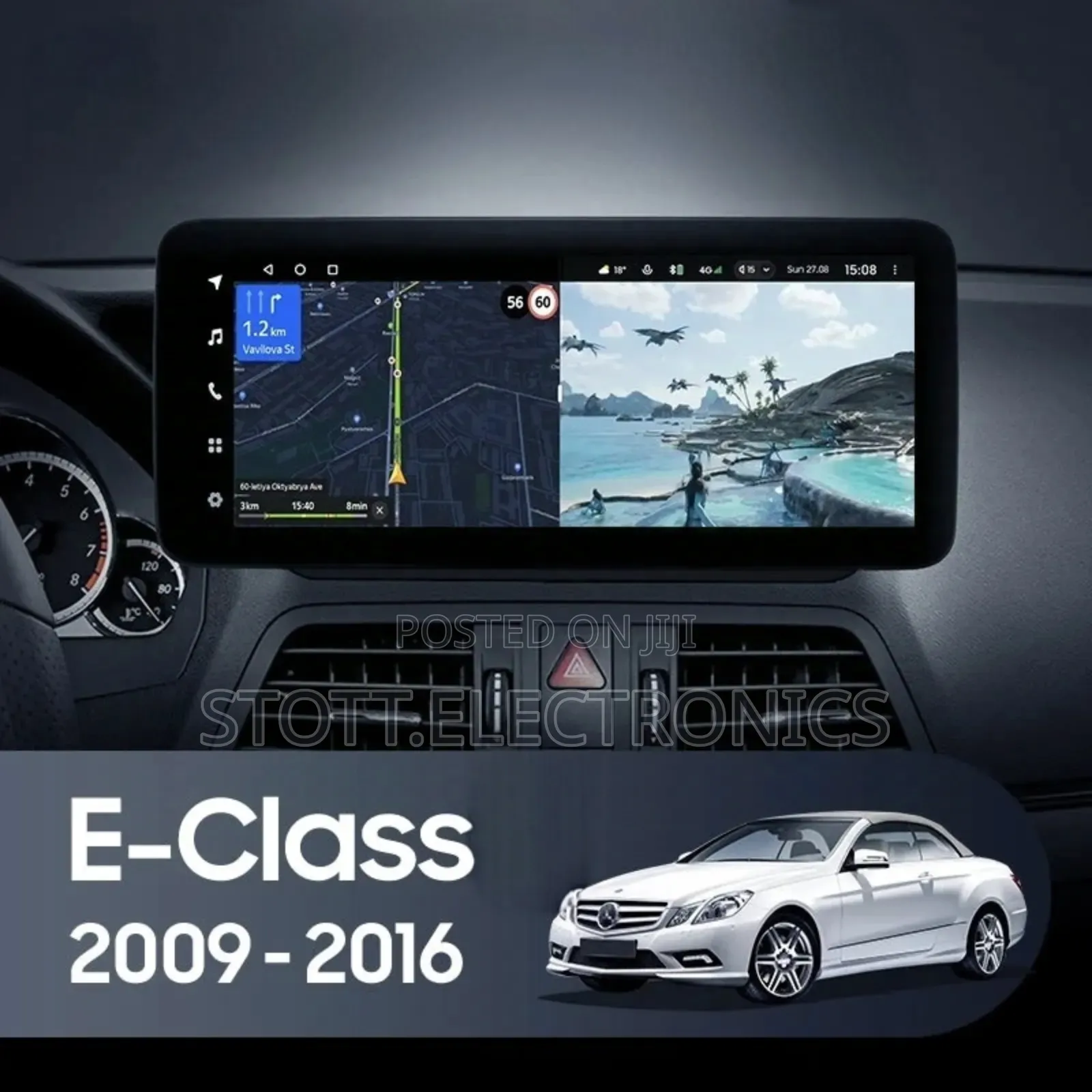 Mercedes Benz E-Class Car Android GPS Navigation System