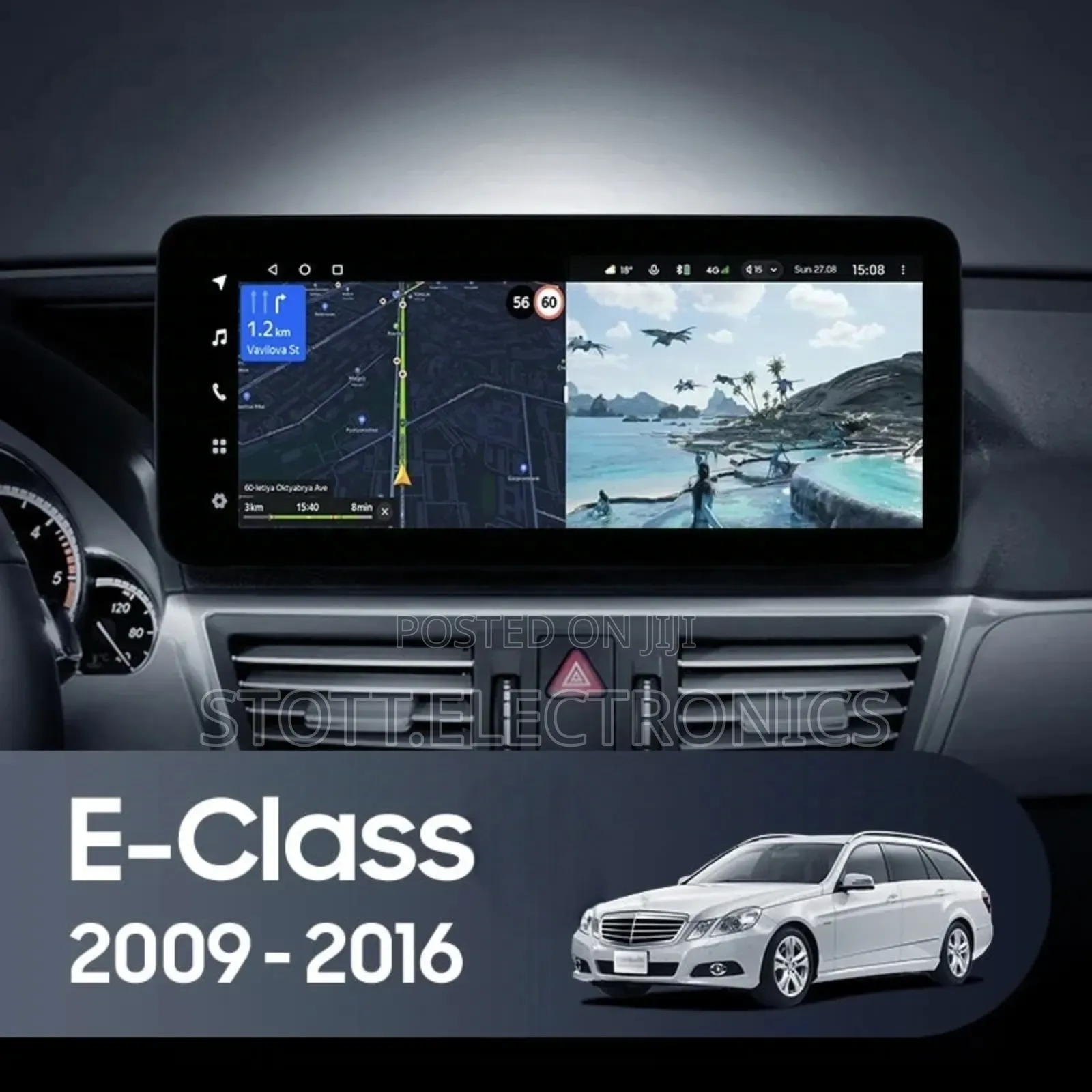 Mercedes Benz E-Class Car Android GPS Navigation System