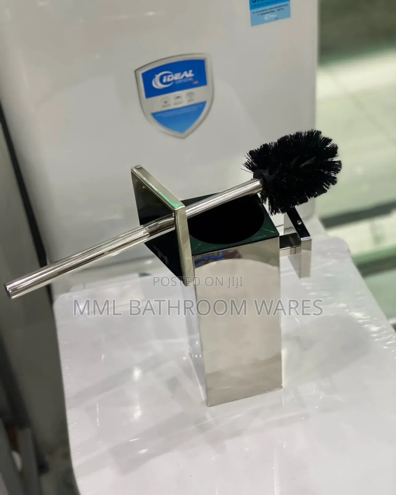 Modern Stainless Steel Wall Mounted Bathroom Toilet Brush