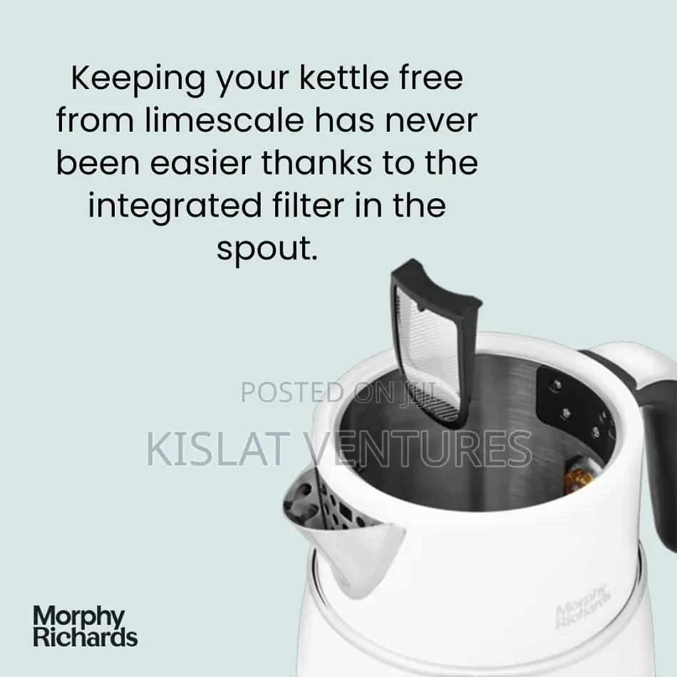 Morphy Richards Signature 1.5l Kettle Moonlight White