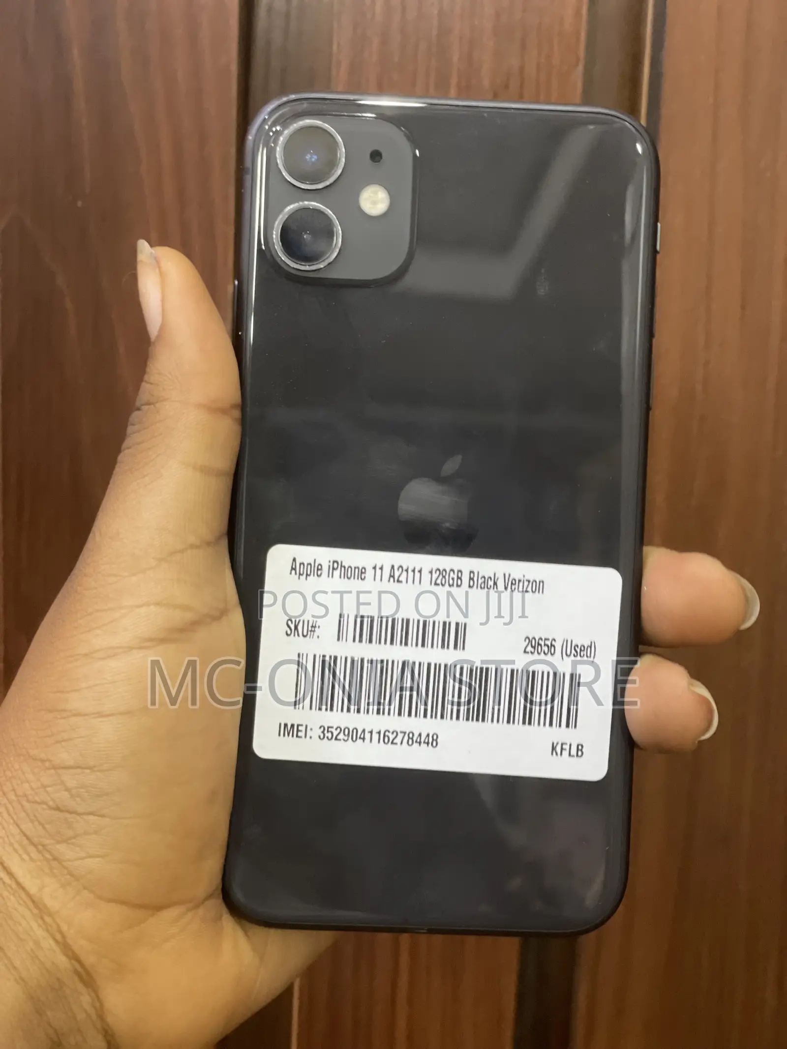 Apple iPhone 11 128 GB Black