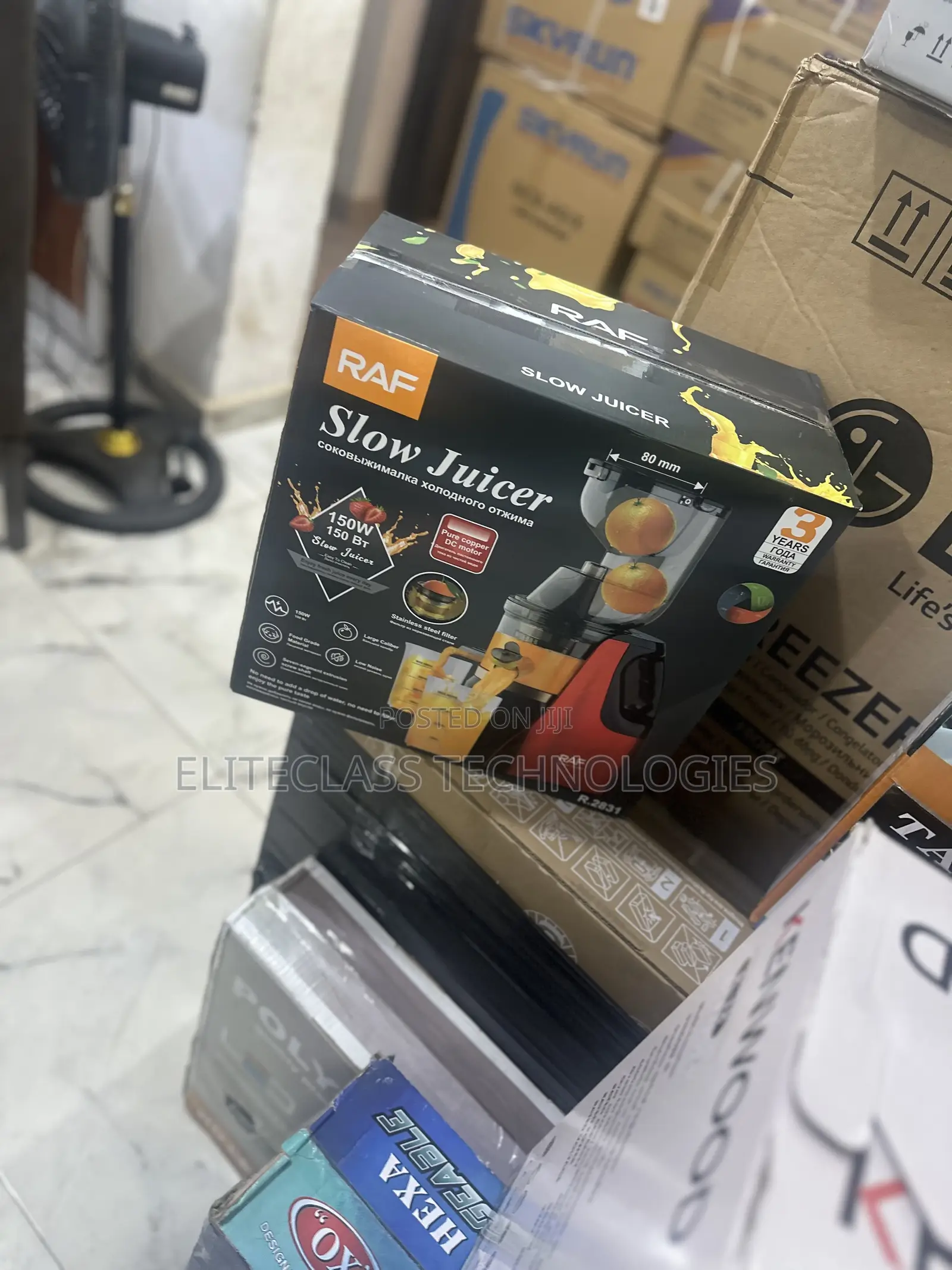 Raf Rawjuice System 150w Slow Juicer