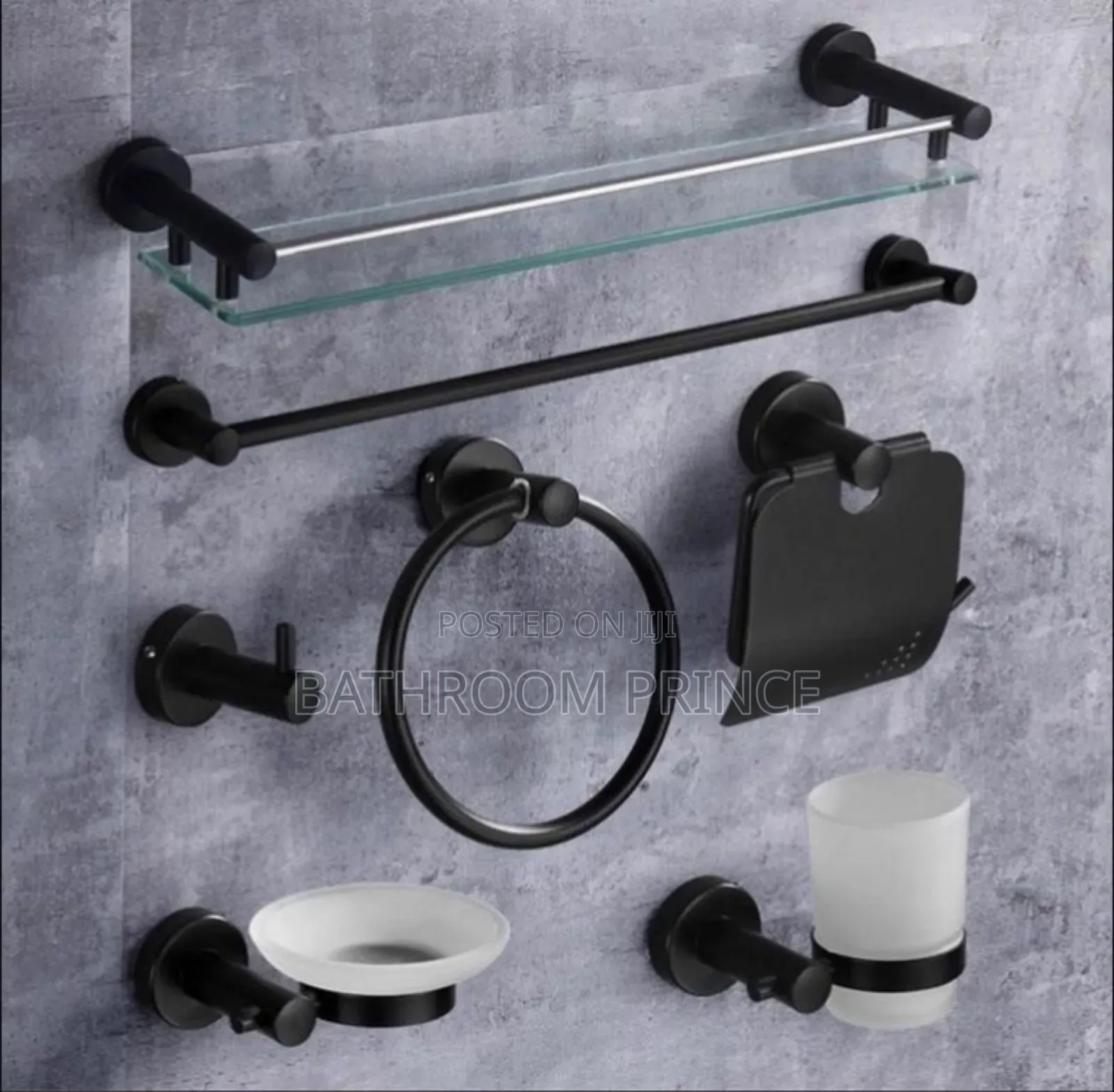 Black Bathroom Accessories