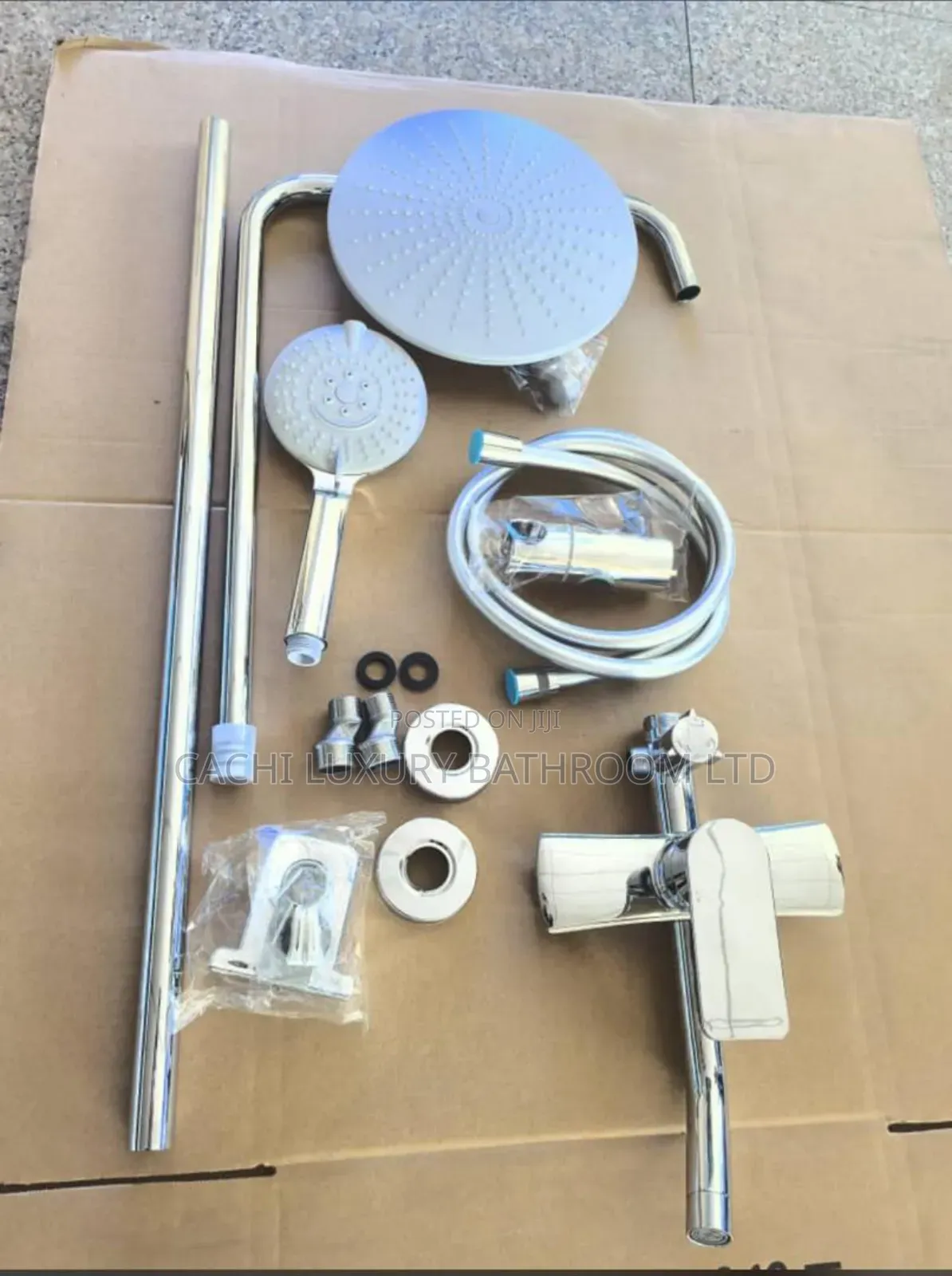 Chrome Shower Set