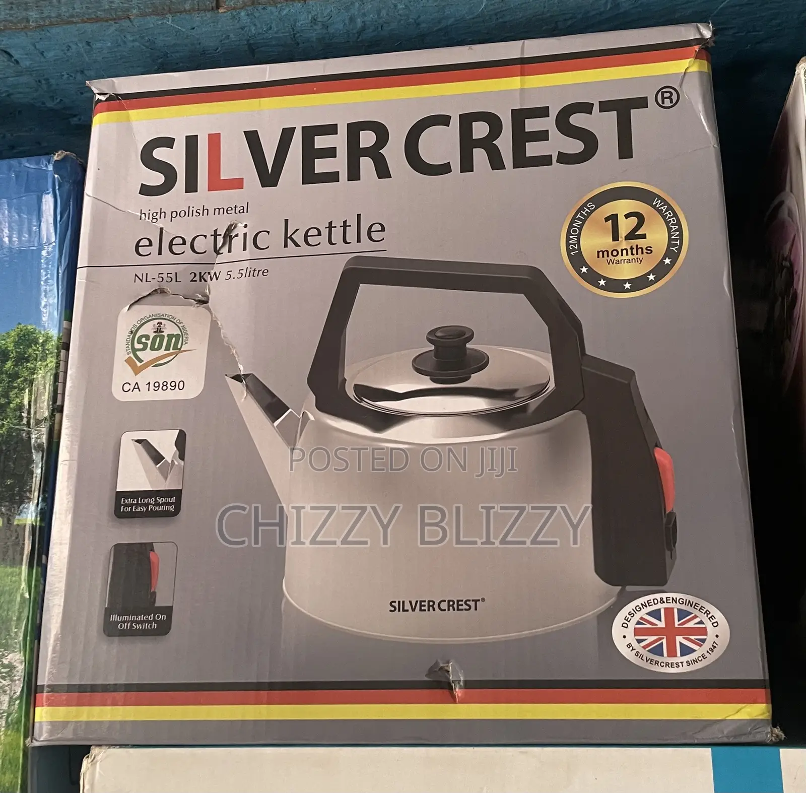 Silvercrest Electric Kettle Big Size