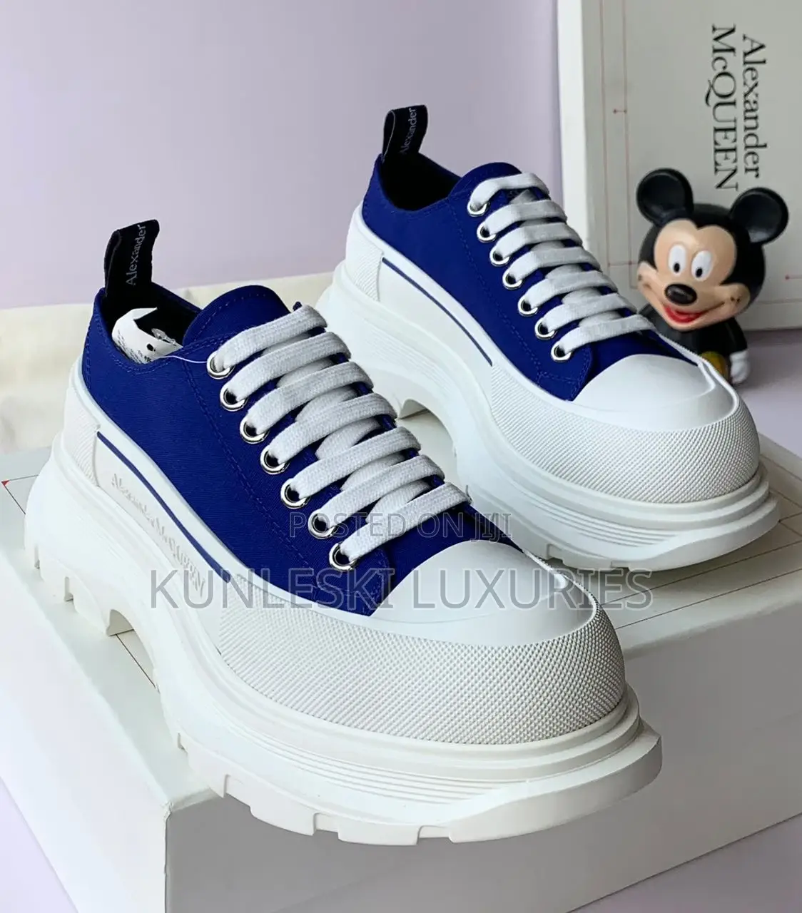 Original Alexander McQueen High Sole Sneakers in 3 Colorways