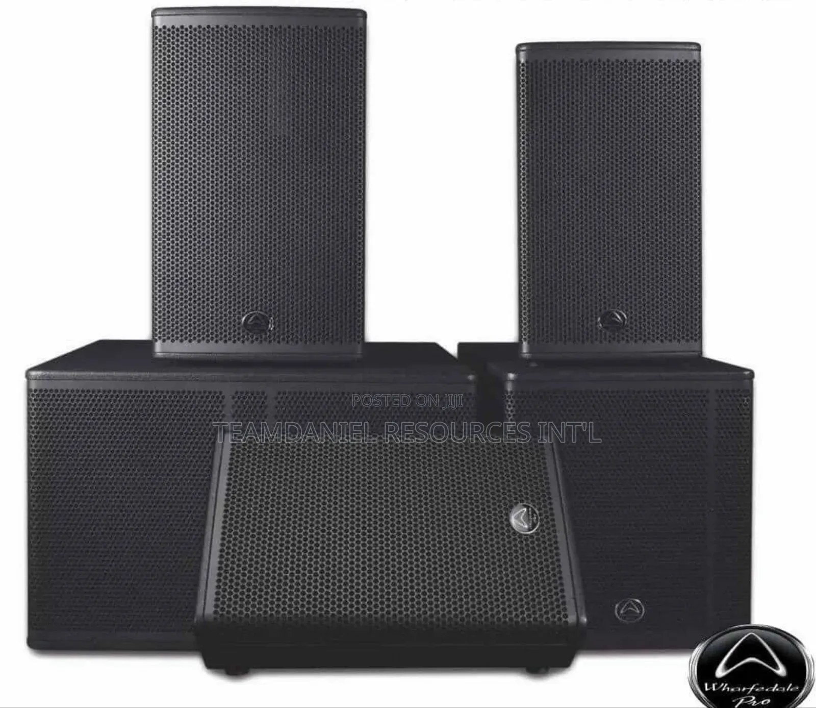 Complete Set Wharfedale Pro Speakers