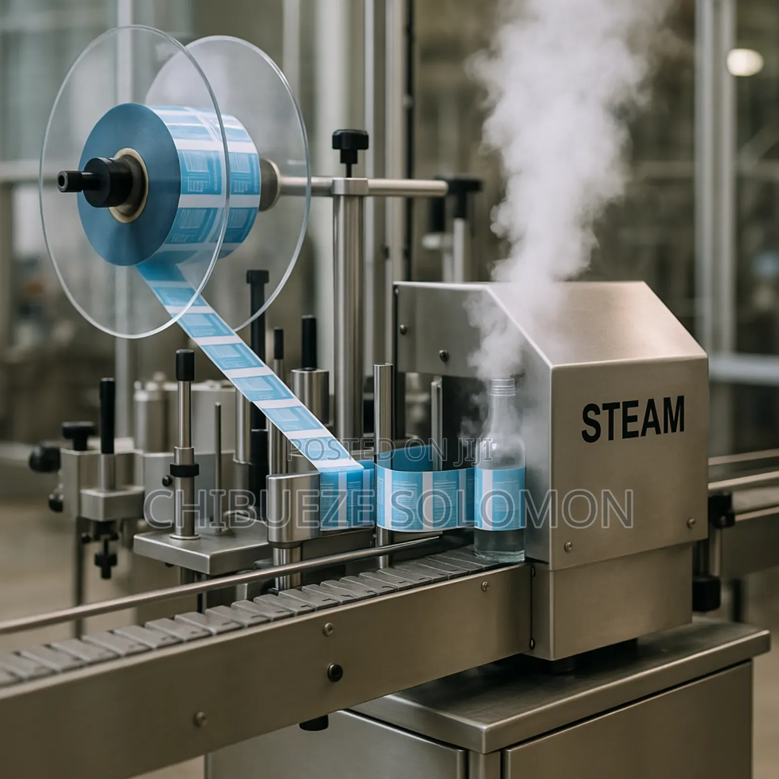 Steam Labeling Machine