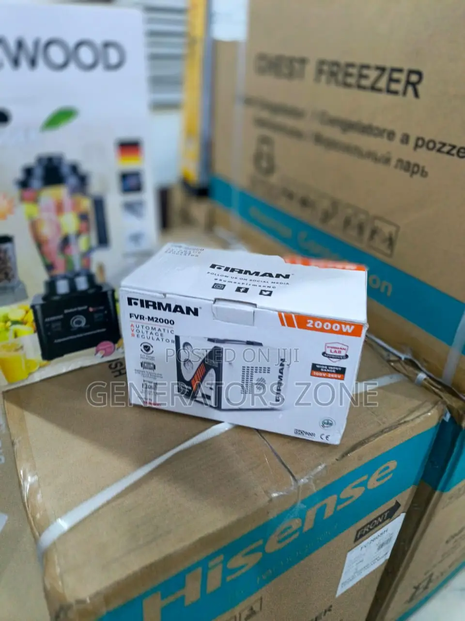 Power Guide Firman FVR-M2000 Avr 2kva Floor Stabilizer