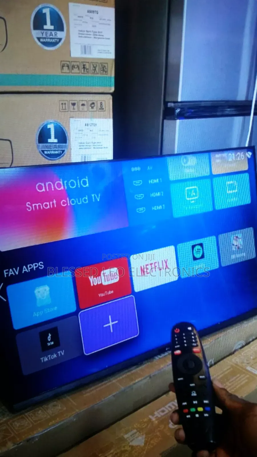 50 Inches With Colourful and Brightening Smart View