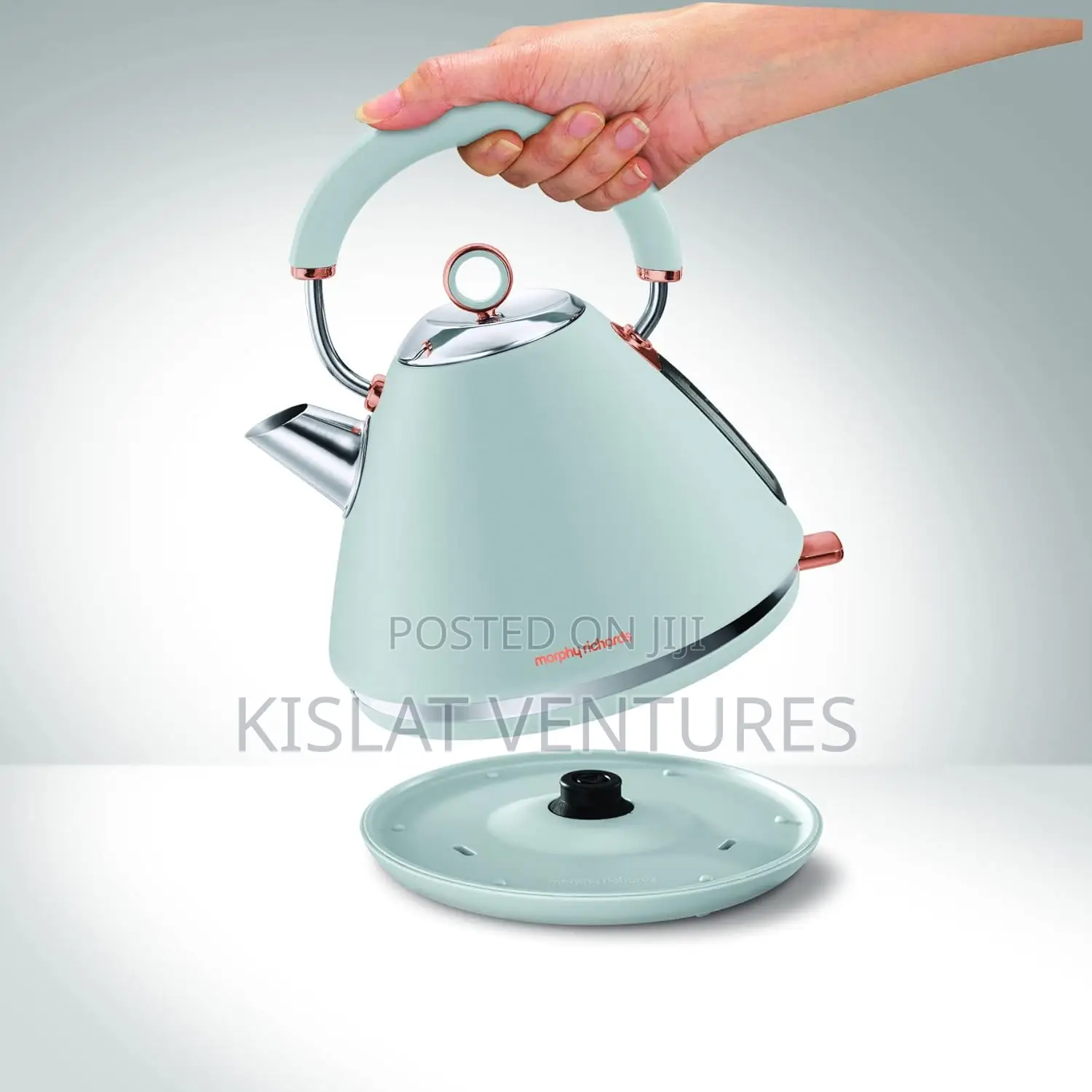 Morphy Richards 1.5l Kettle Accent Collection - Ocean Grey