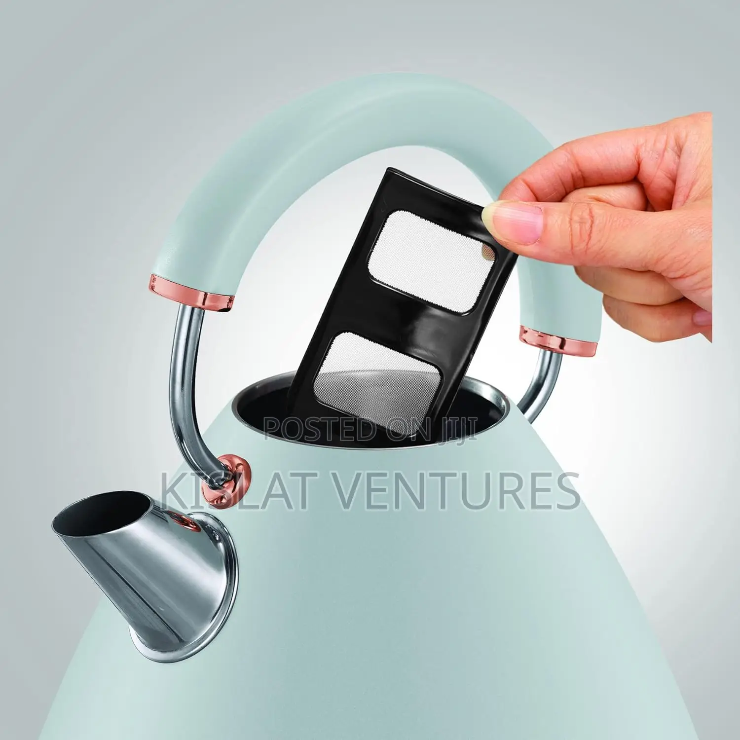 Morphy Richards 1.5l Kettle Accent Collection - Ocean Grey