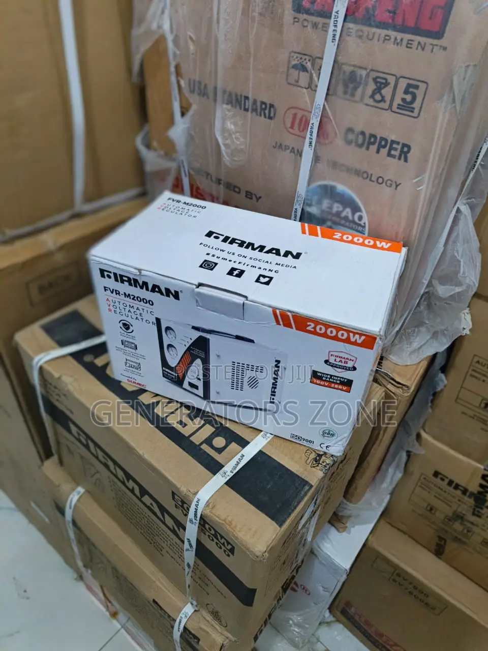 Ultimate Voltage Protection Firman 2kva FVR-M2000 Stabilizer