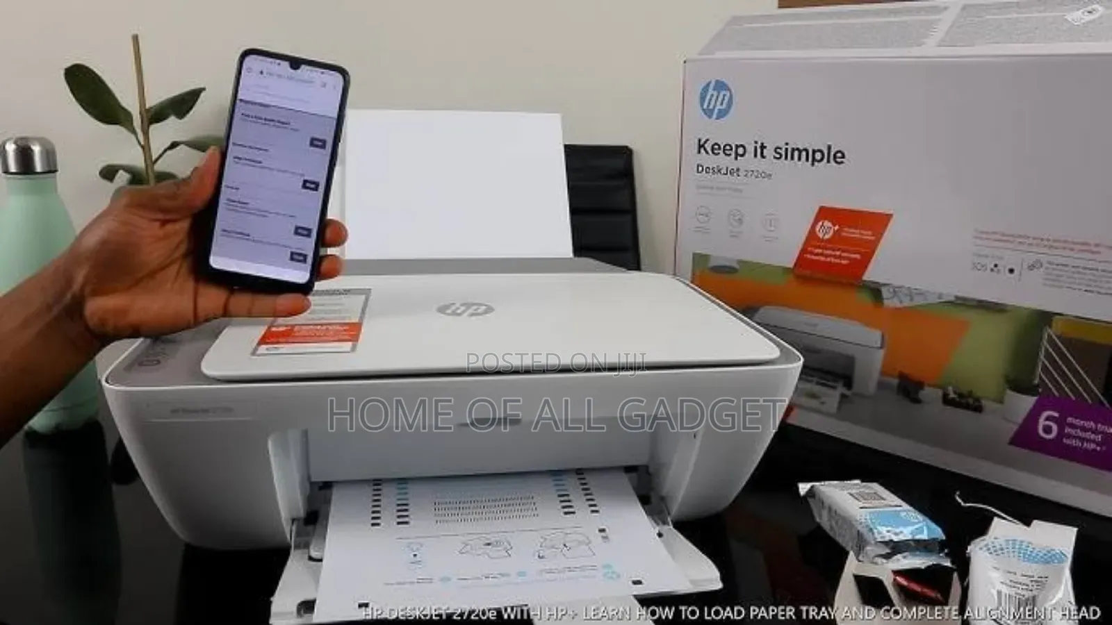 Hp Deskjet 2720 Copy Scan and Printing .Wireless Printer
